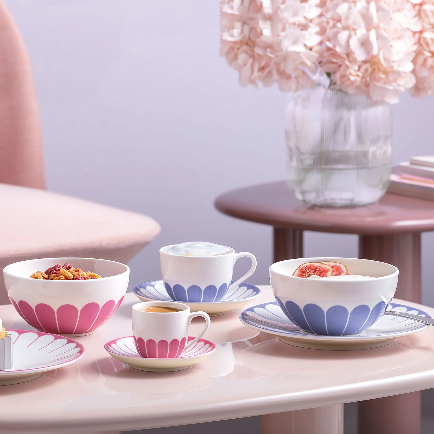 Fleur Bleu Салатная тарелка 21 см