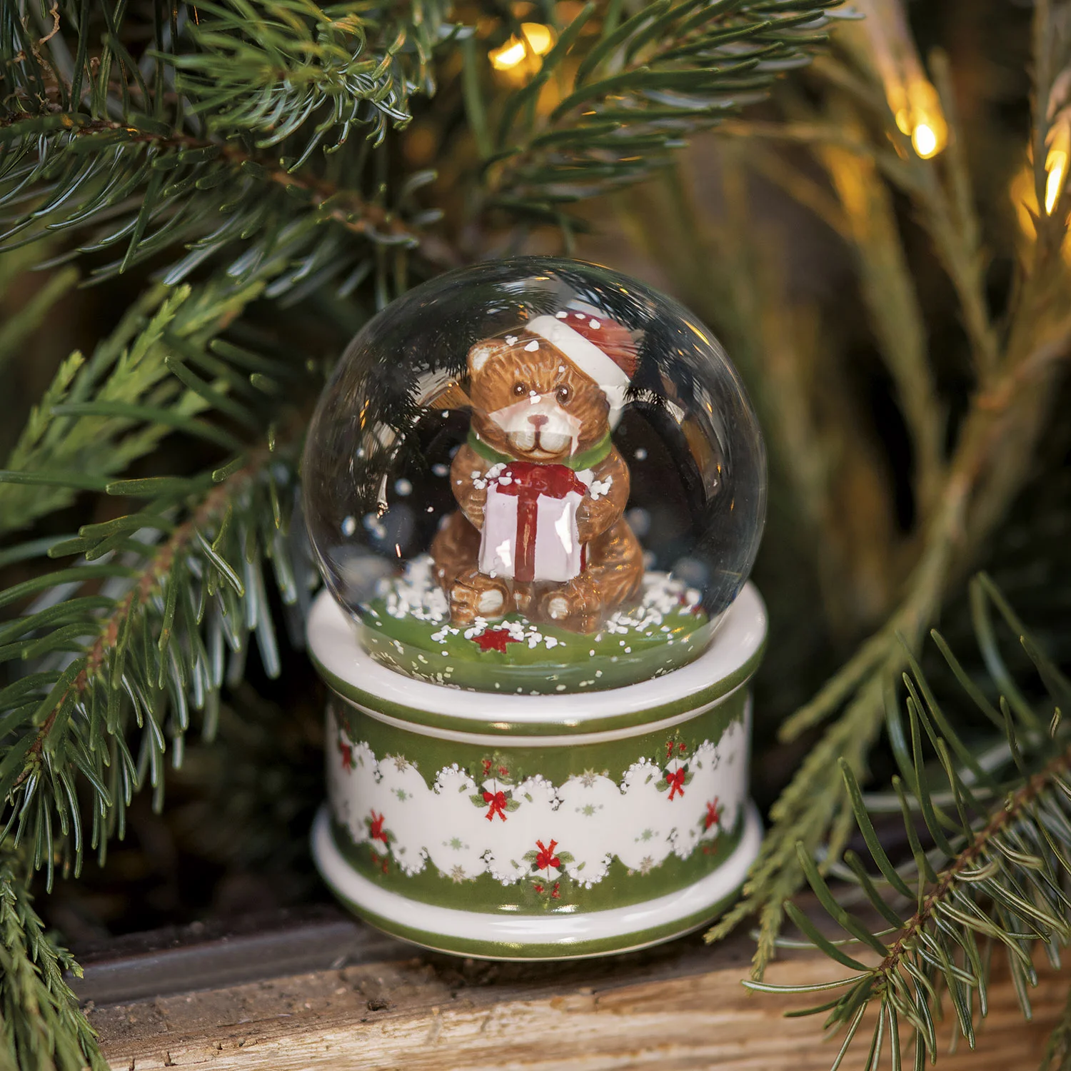 Christmas Toy's Снежный шар малый "Медведь"