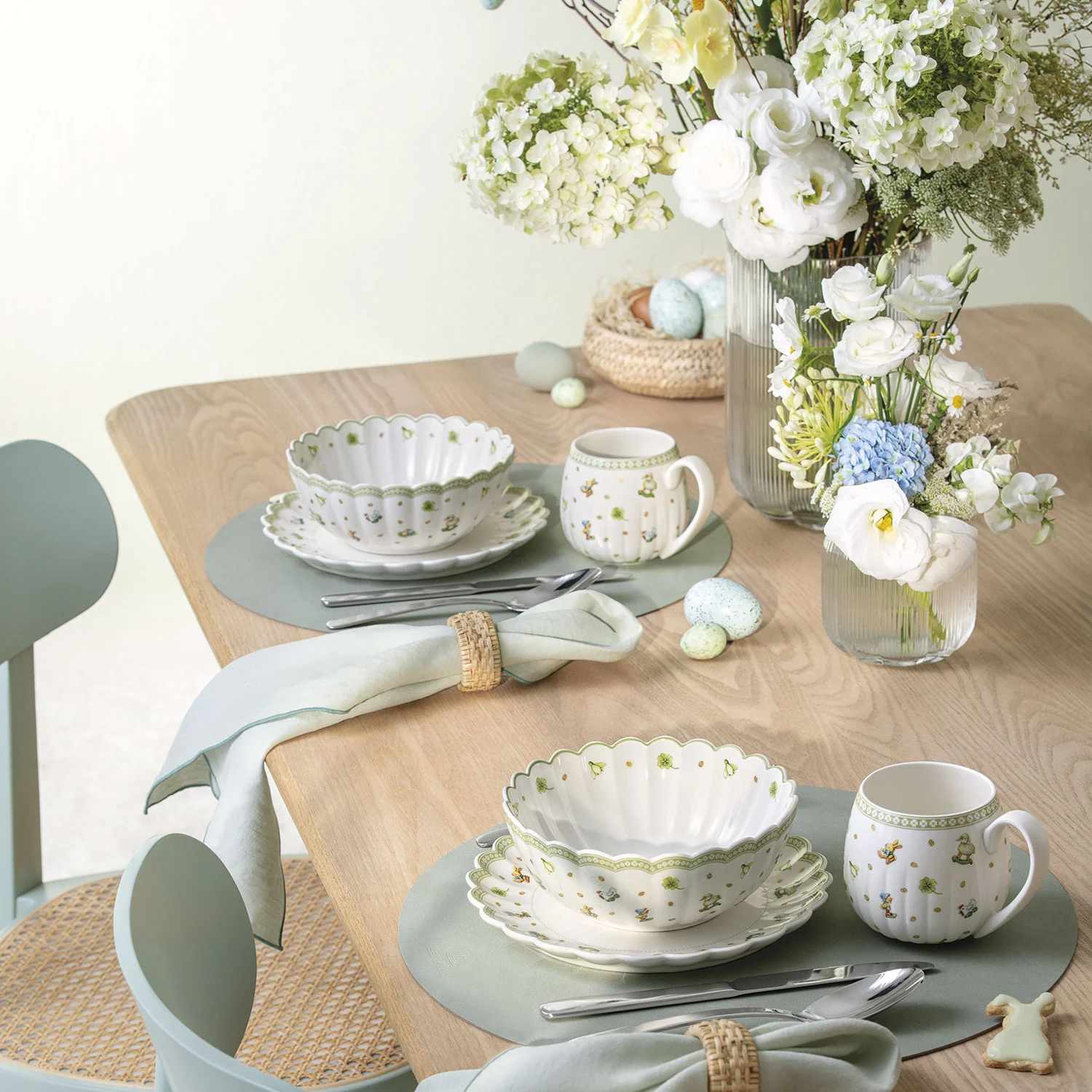 Easter Delight Набор для завтрака на 2 персоны, 6 предметов