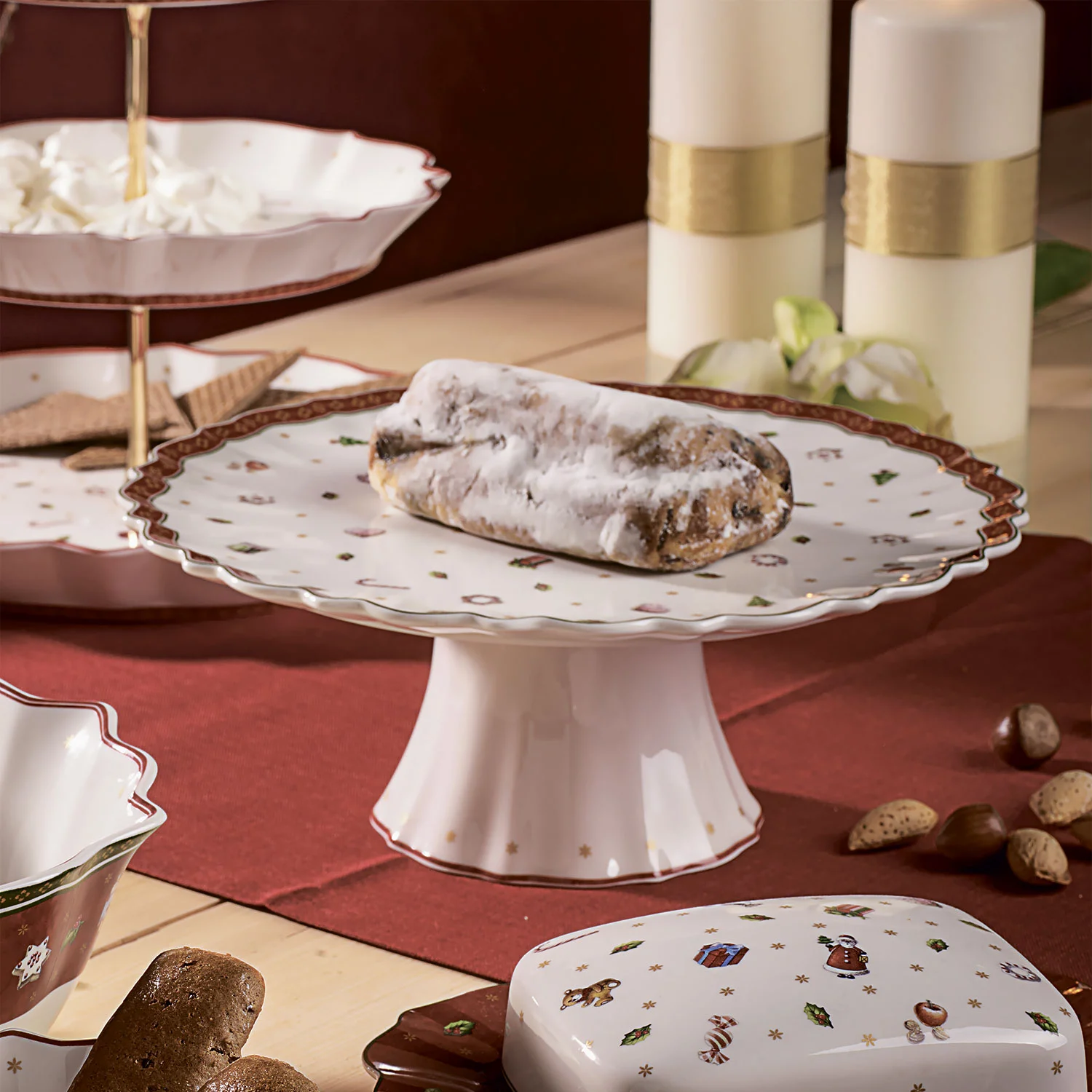 Toy's Delight Блюдо для торта на ножке 21 см