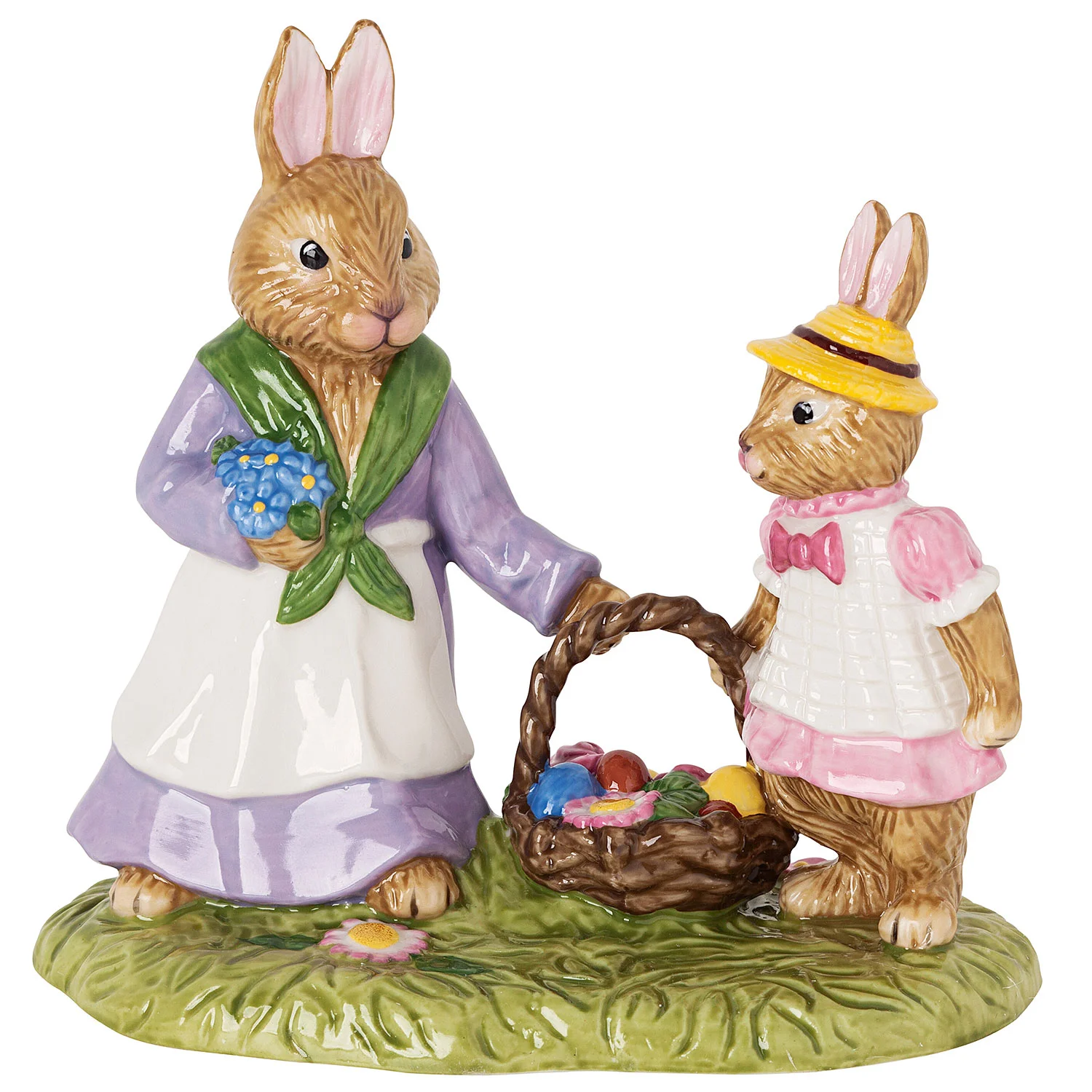 Bunny Tales Декоративная фигурка "Цветочная поляна" 12.3 см