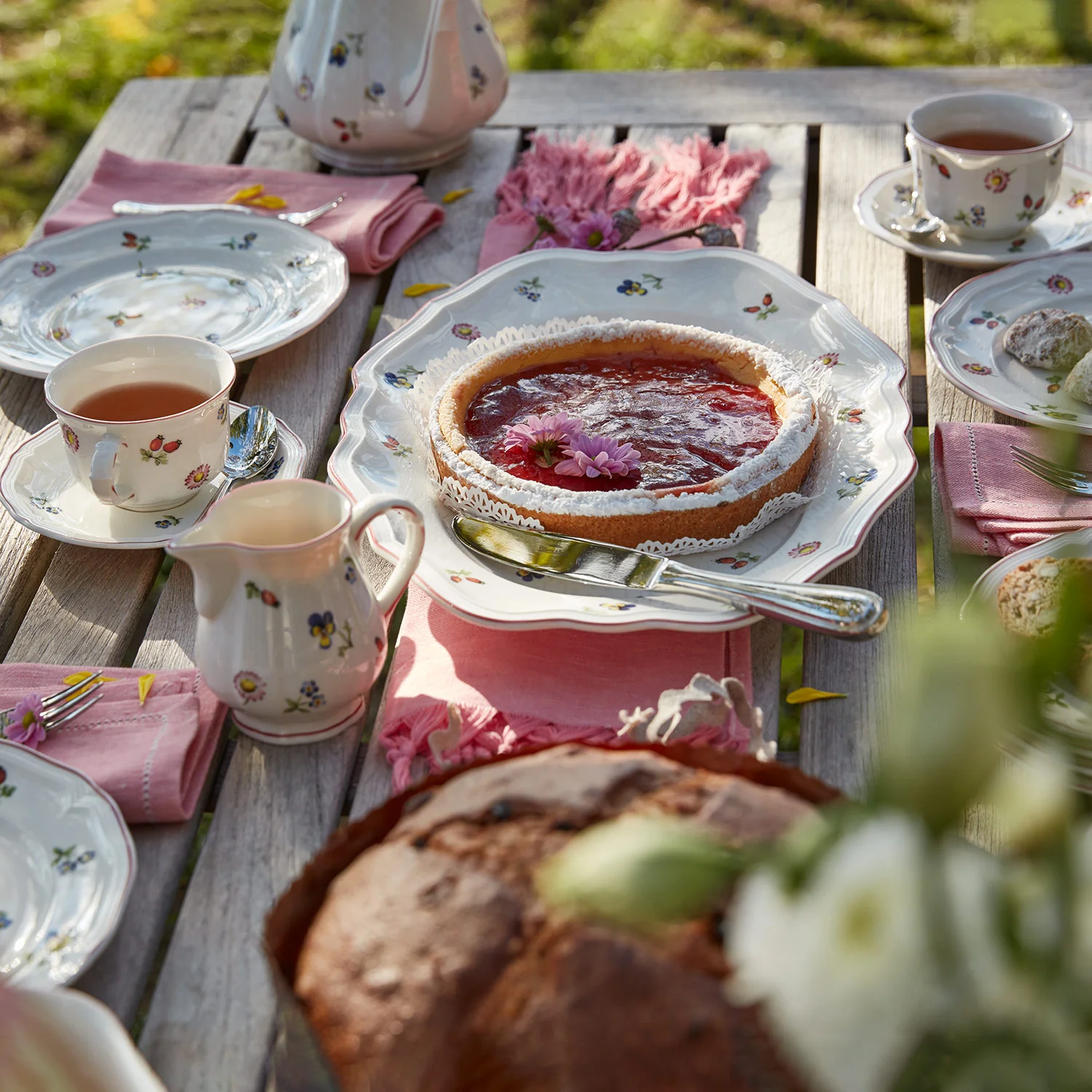 Petite Fleur Блюдце к чайной чашке 14.5 см