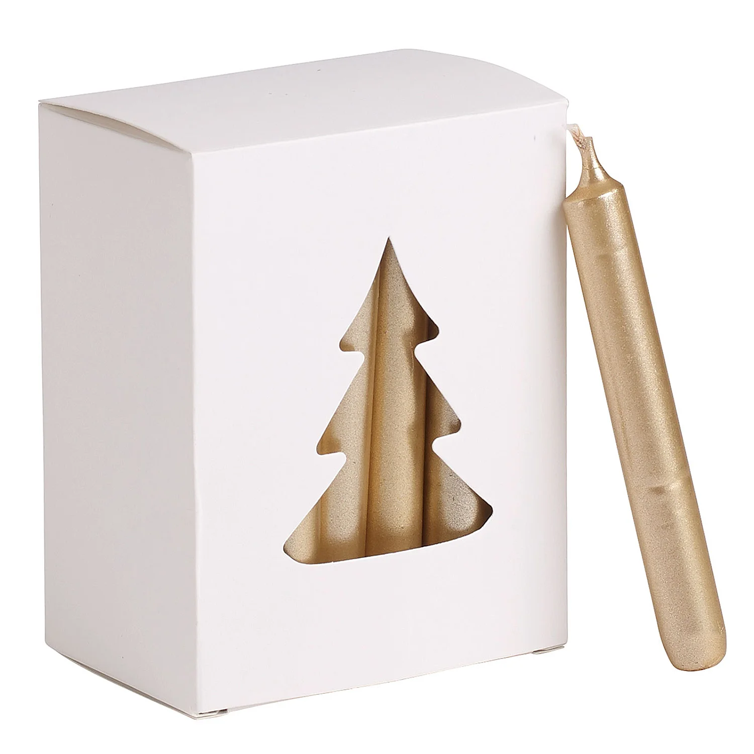 Winter Specials Свеча новогодняя золотая 24 шт