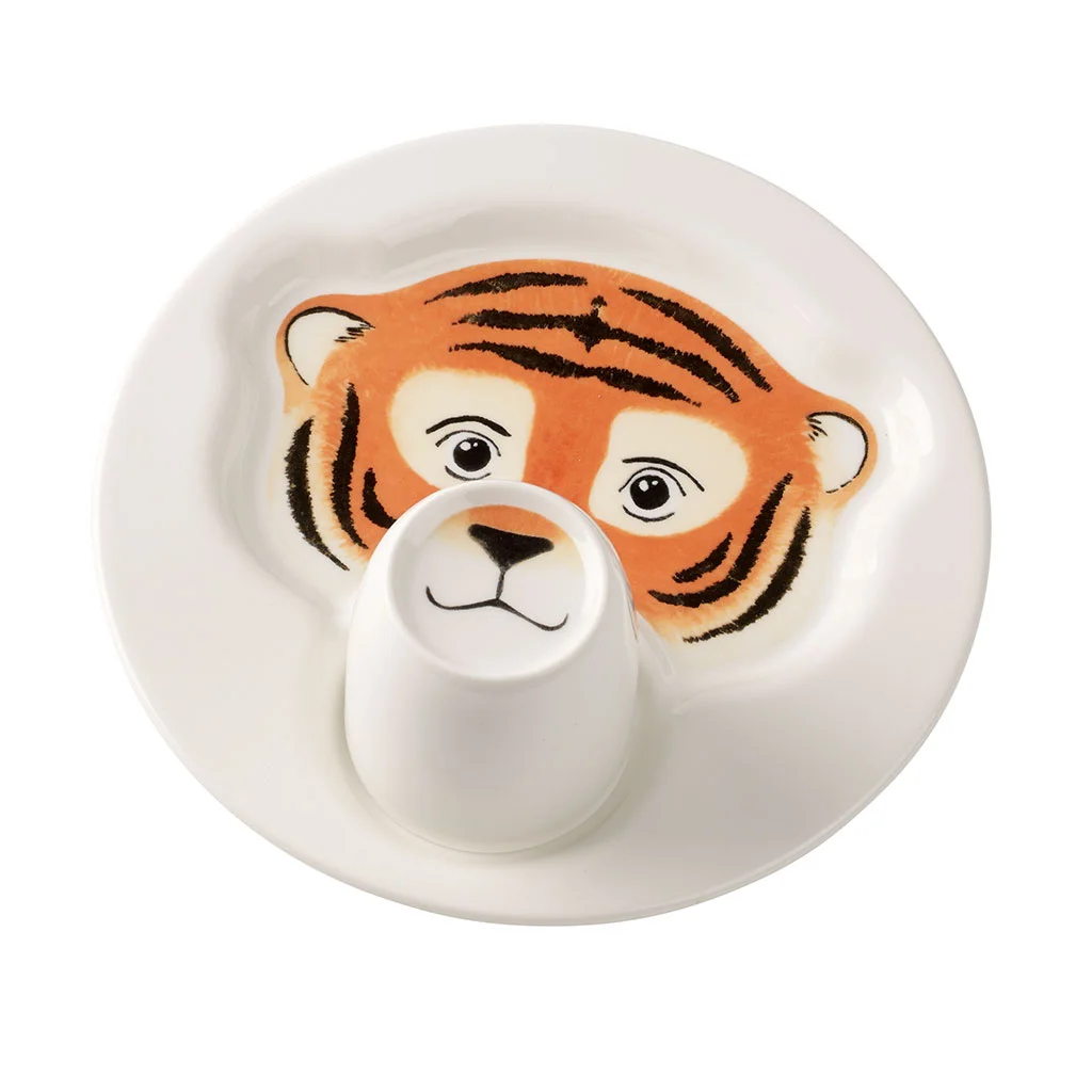 Animal Friends Набор детской посуды "Тигр", 2 предмета