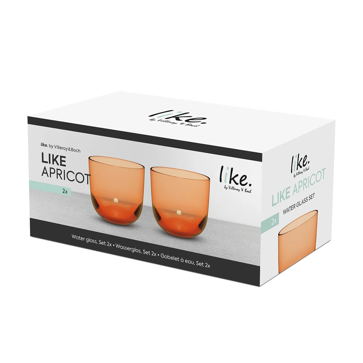 Like Apricot Набор стаканов 280 мл, 2 шт