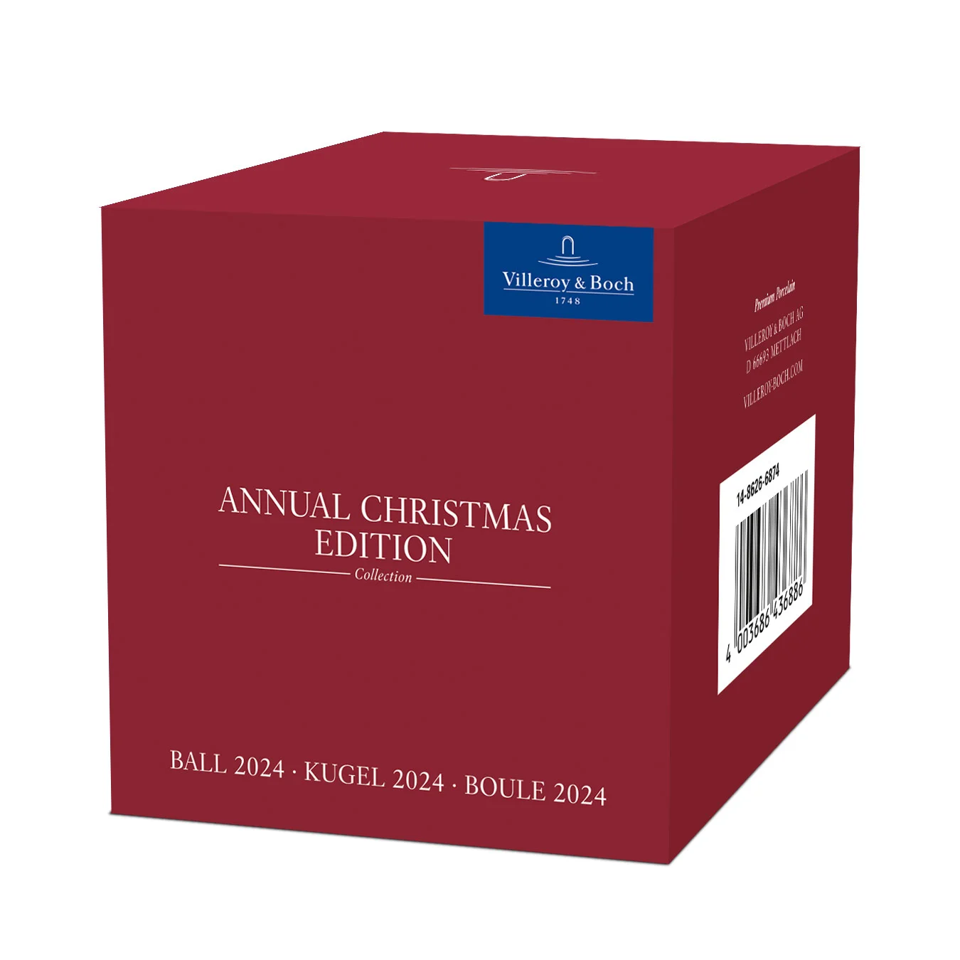 Annual Christmas Edition 2024 Украшение "Шар" 8 см