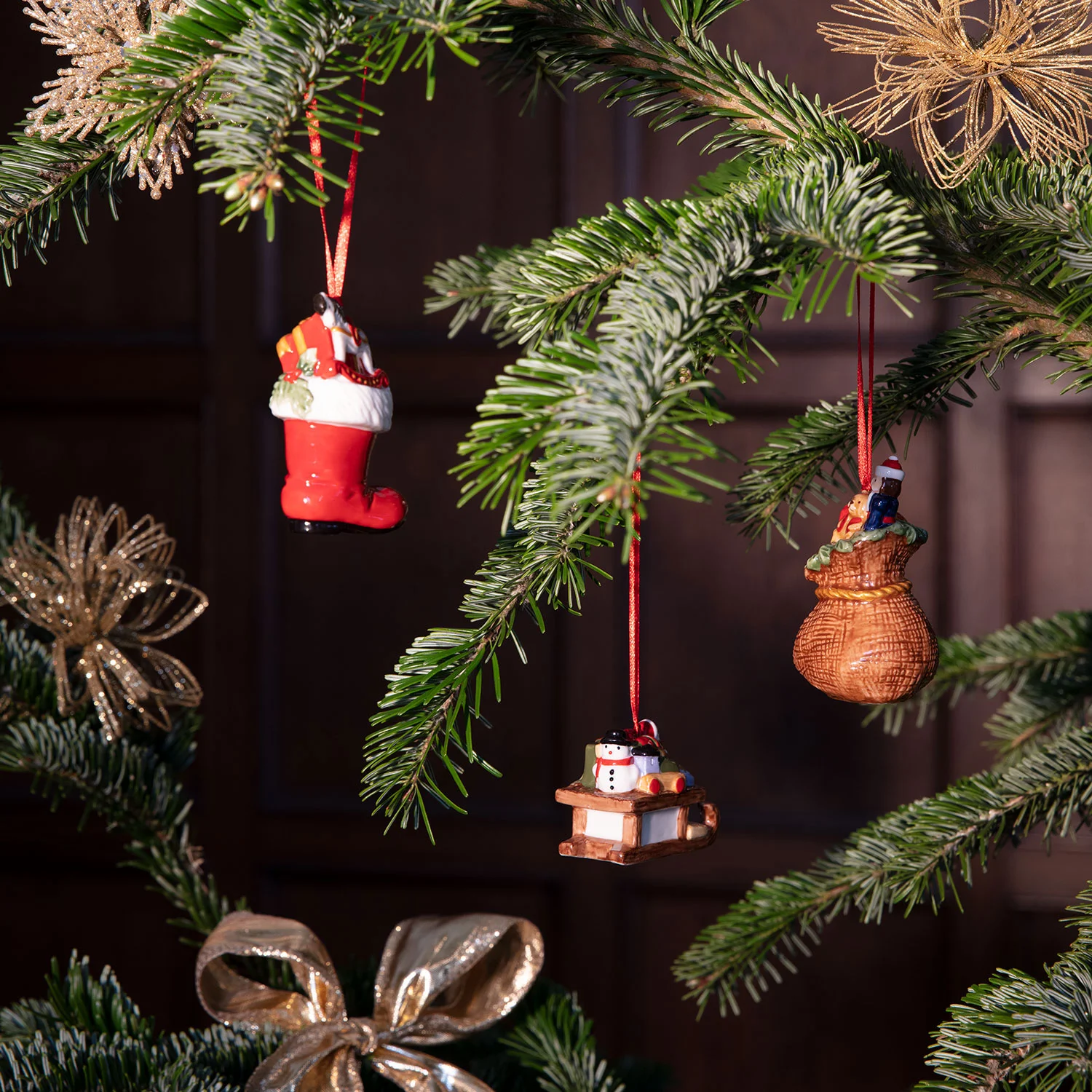 Nostalgic Ornaments Набор украшений "Подарки", 3 предмета