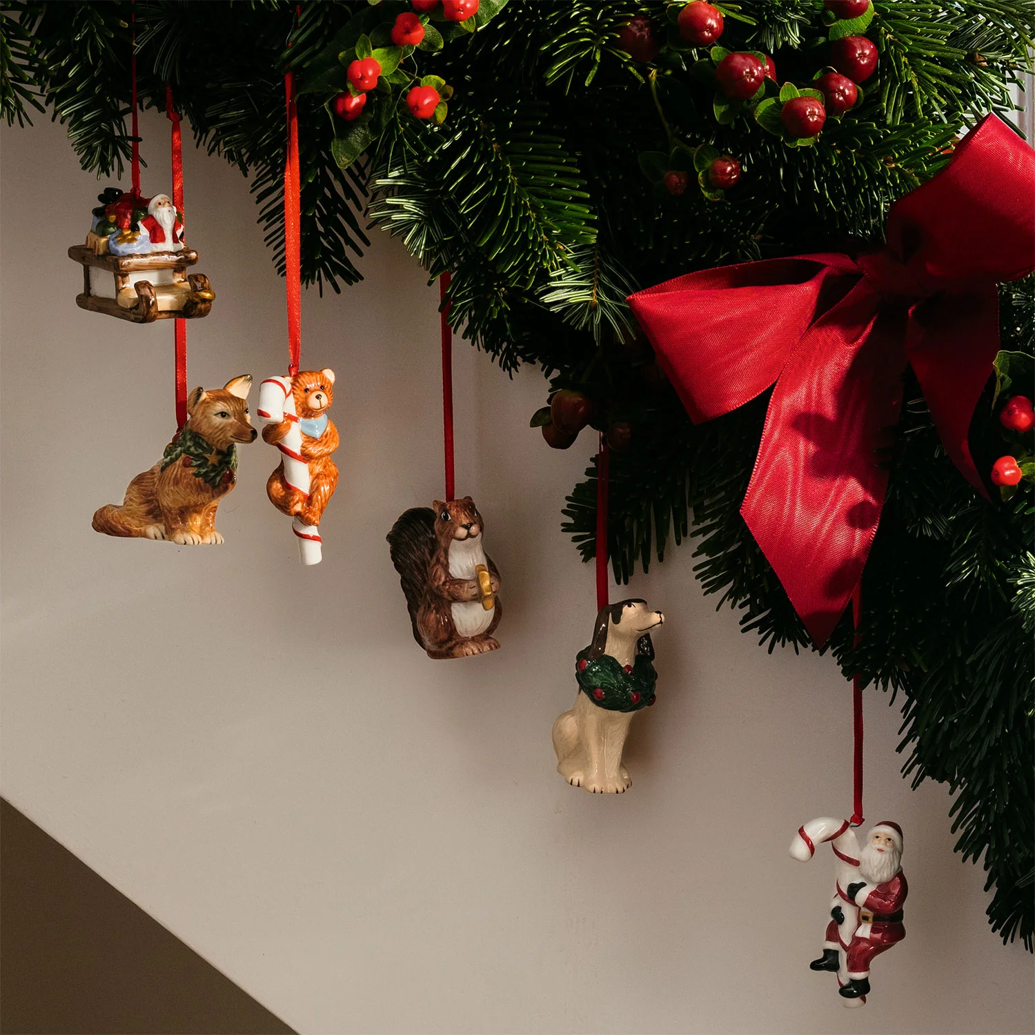 Nostalgic Ornaments Набор украшений "Лесные животные", 3 предмета