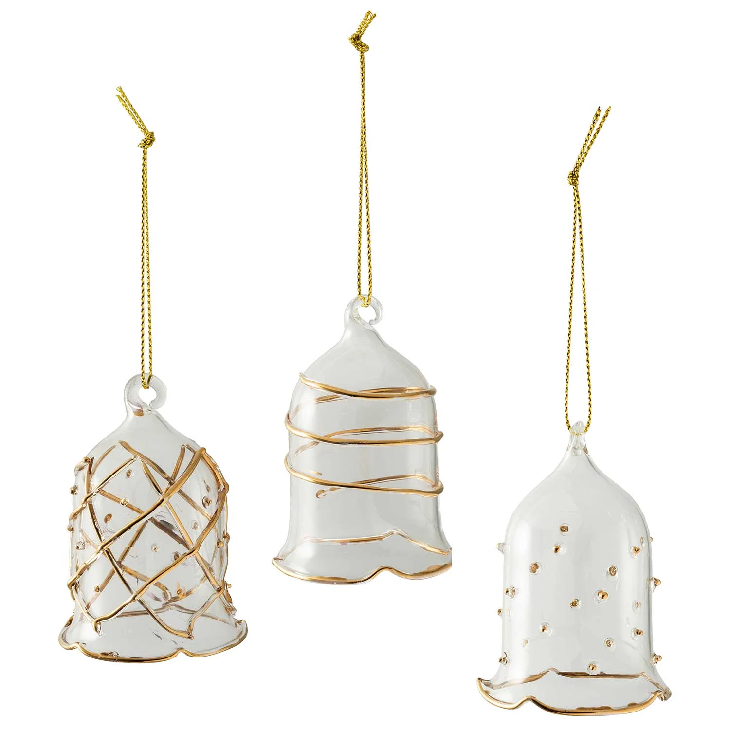 Winter Collage Accessoires Набор украшений "Колокольчики" 11 см, 3 предмета - v-b.ru