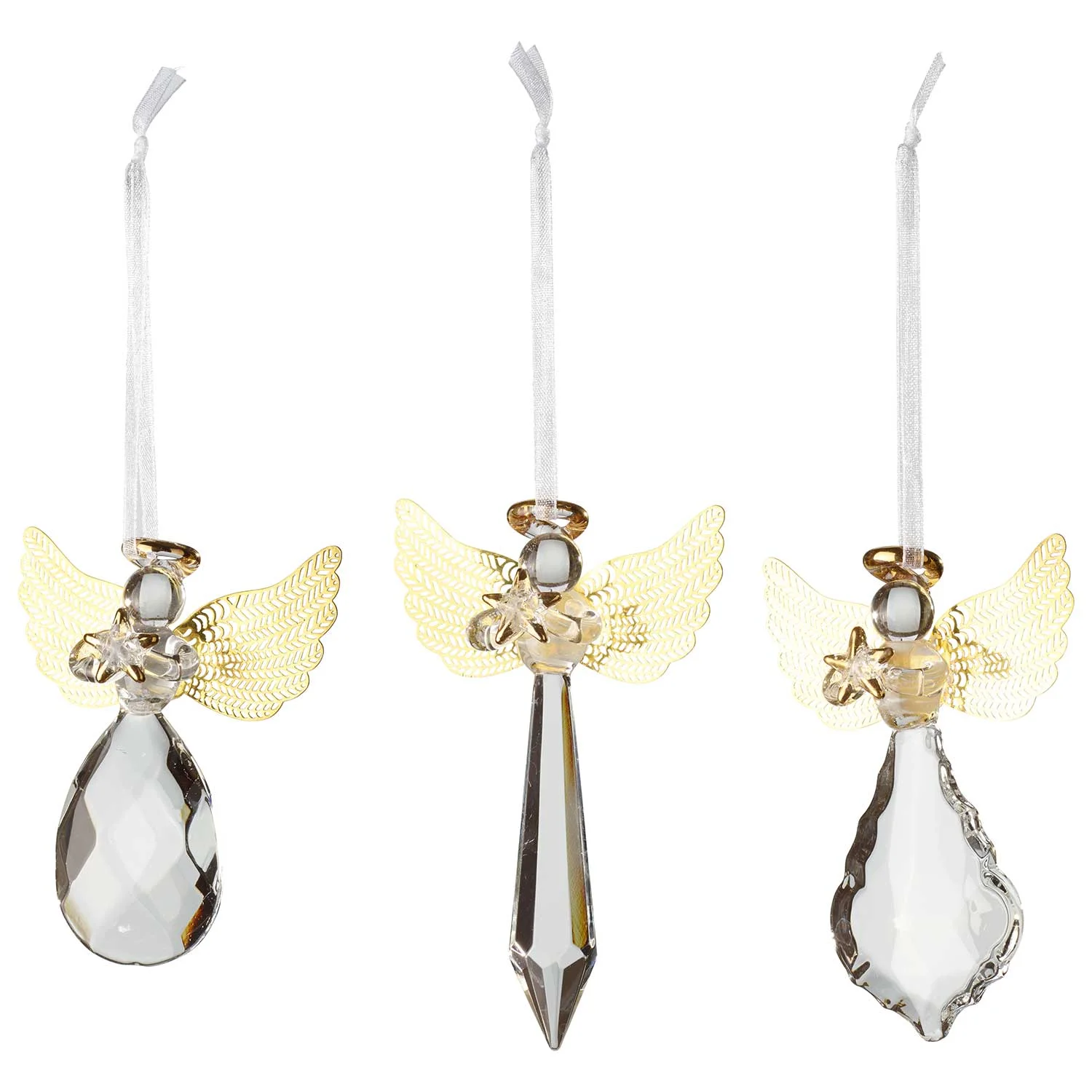 Winter Collage Accessoires Набор украшений "Ангел" 12 см , 3 предмета - v-b.ru