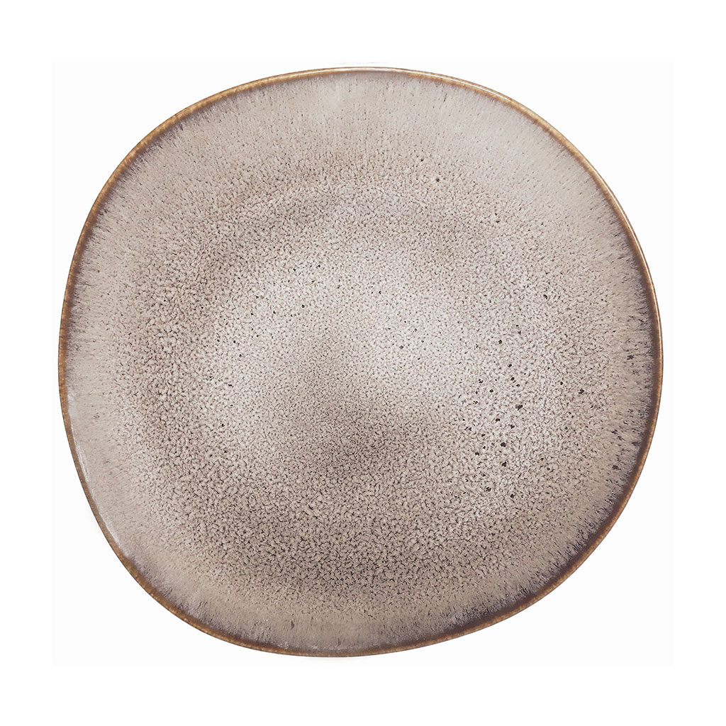 Lave beige Плоская тарелка 28 см