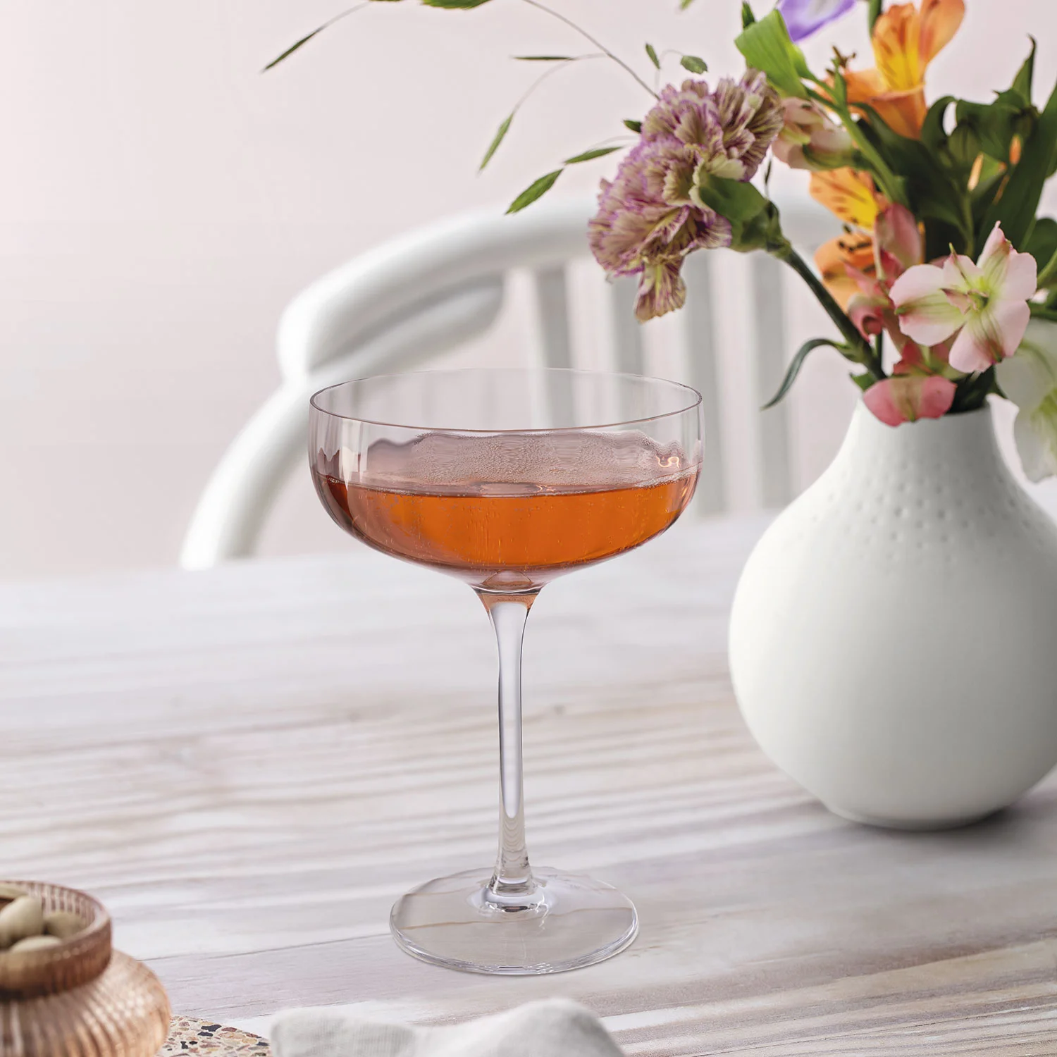 Rose Garden Glass Набор бокалов для шампанского 120 мл, 4 шт.