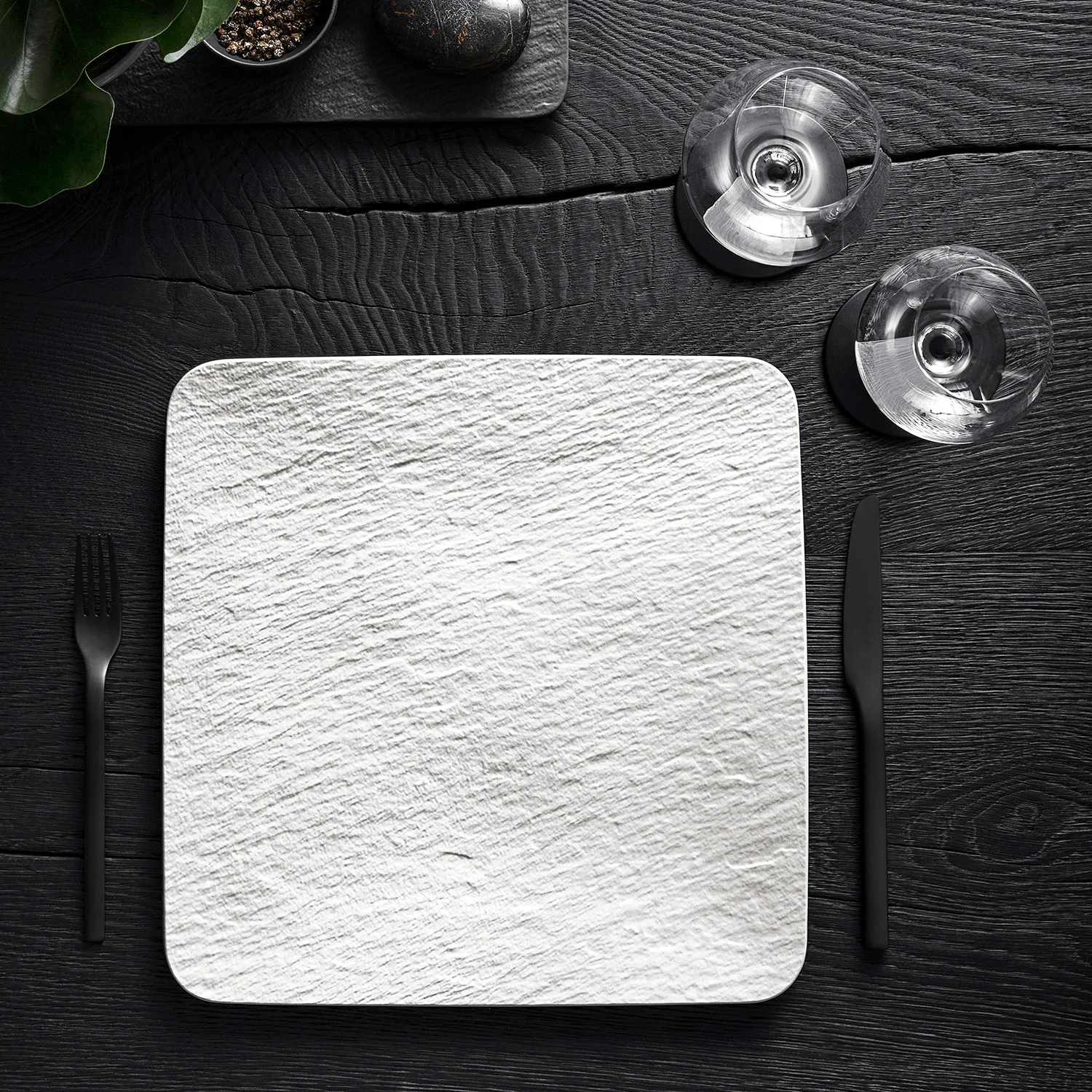 Manufacture Rock blanc Сервировочная тарелка 32 см