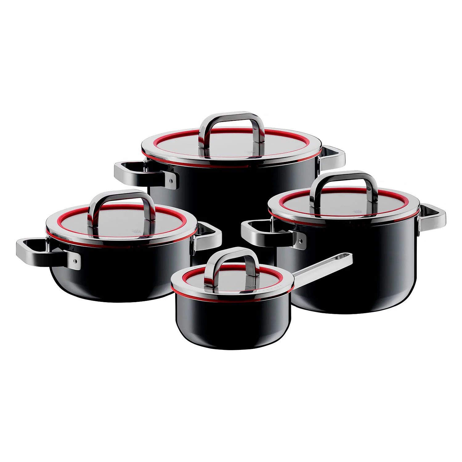 WMF Fusiontec Functional Набор кастрюль, 4 предмета