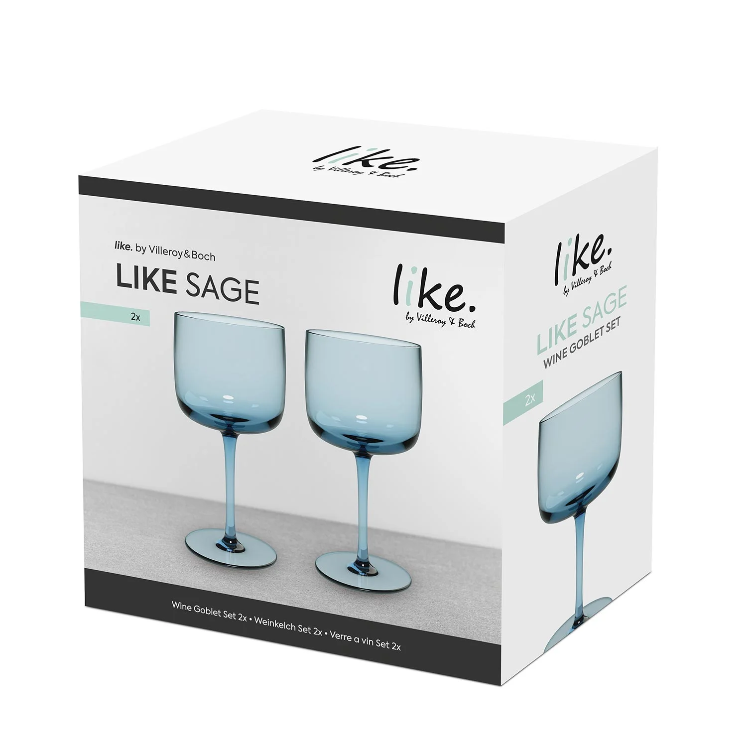 Like Ice Набор бокалов для вина 270 мл, 2 шт