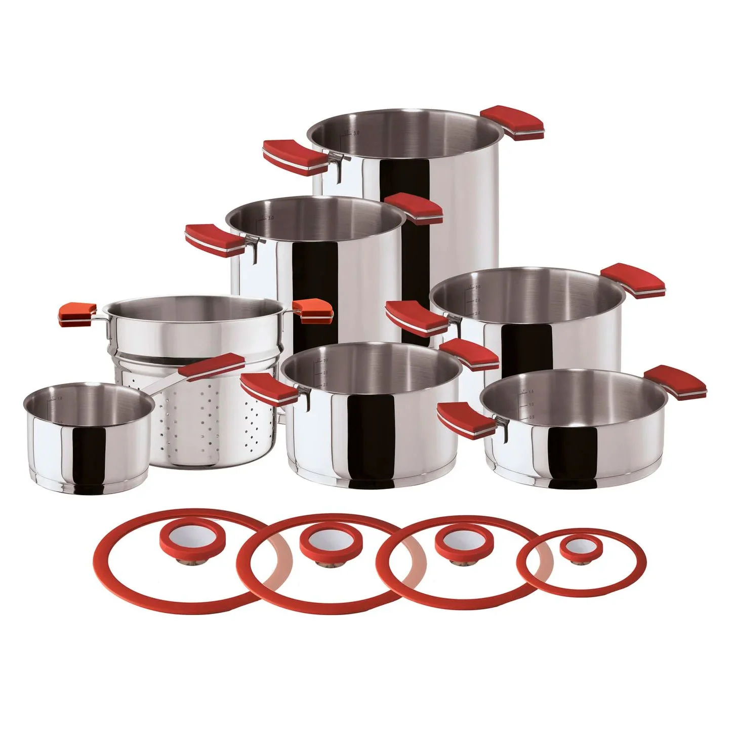 Sambonet 12 O'Clock Набор посуды, 11 предметов