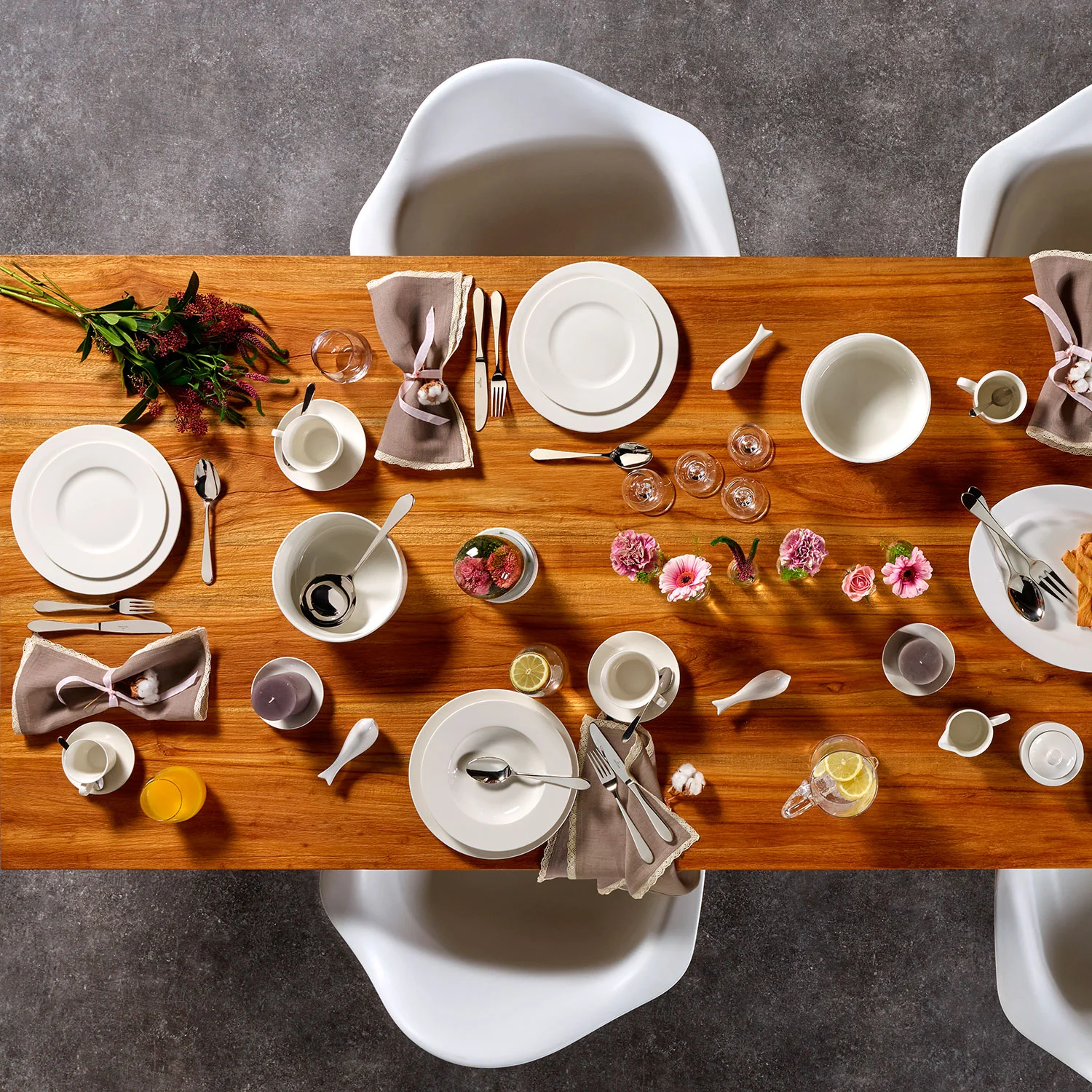 Twist White Плоская тарелка 27 см