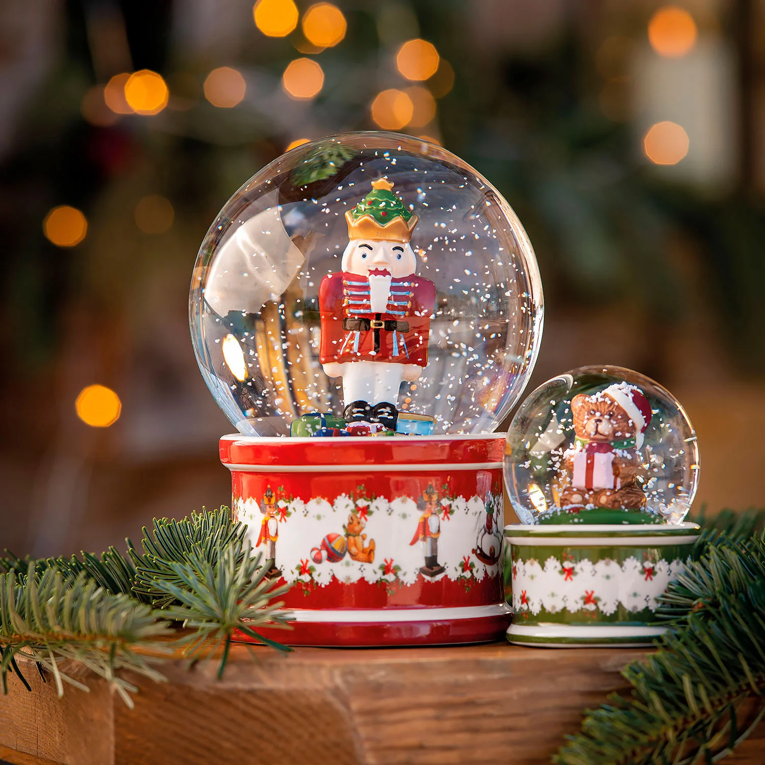 Christmas Toy's Снежный шар малый "Медведь"
