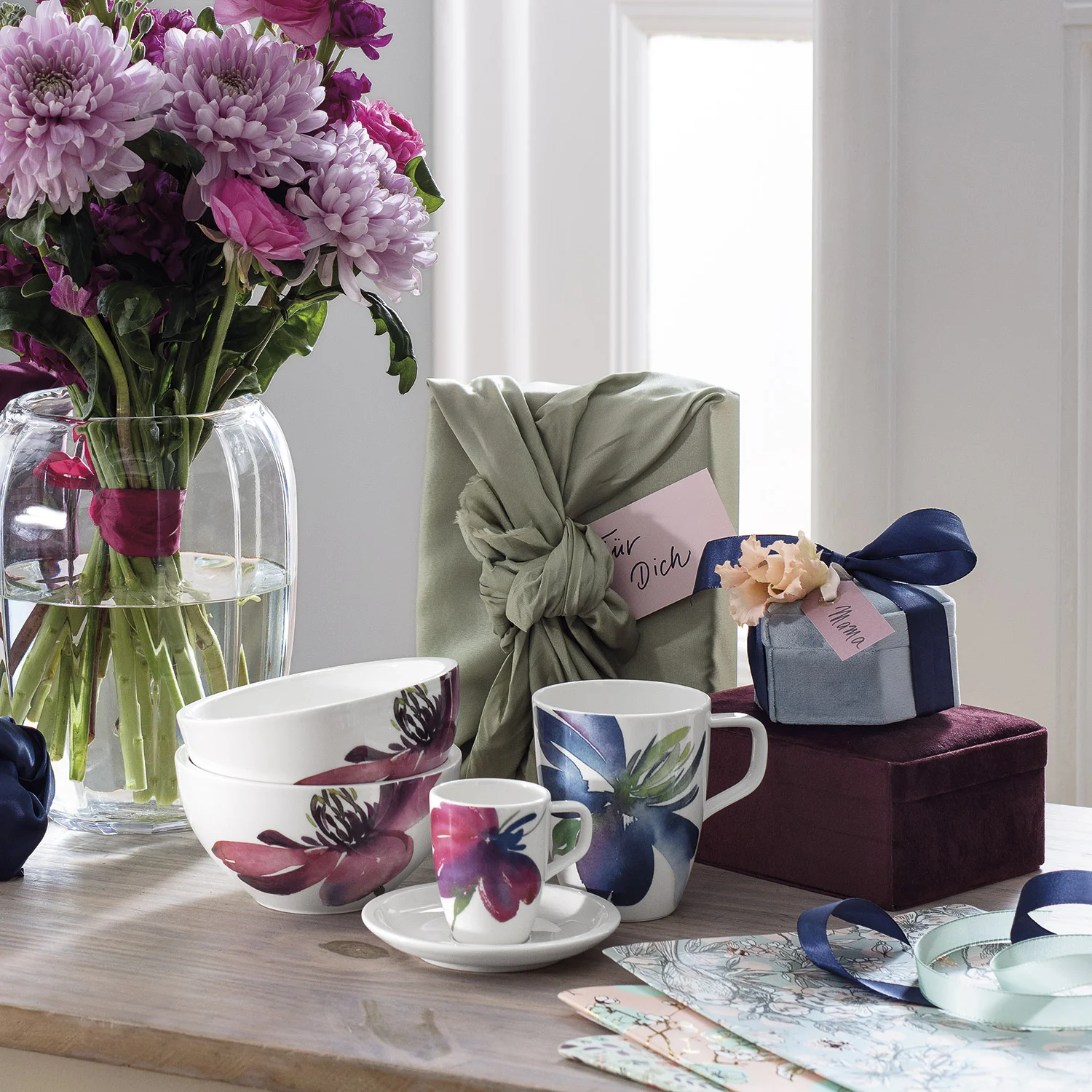 Artesano Flower Art Чашка для эспрессо 100 мл