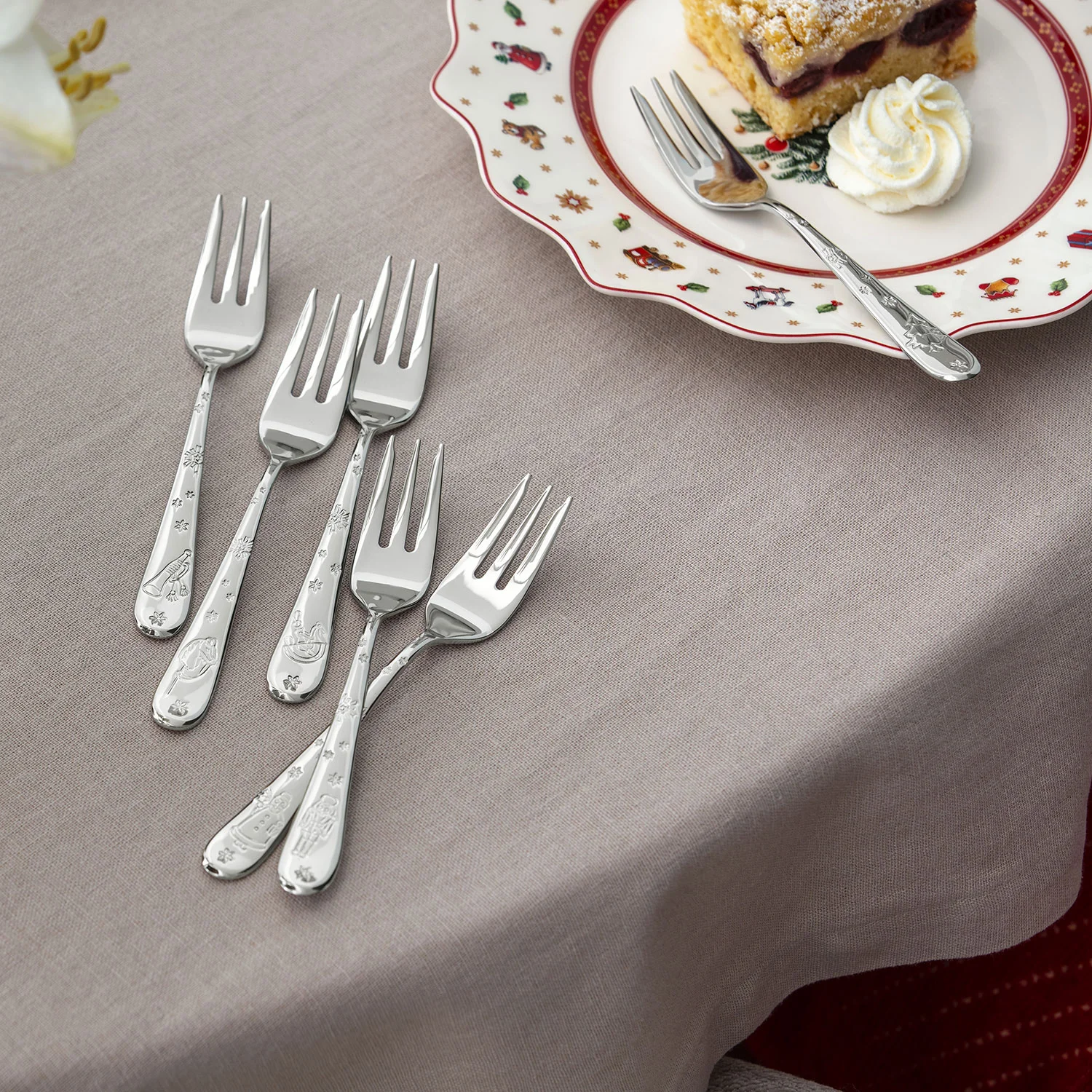 Toy's Delight Cutlery Набор вилок для торта, 6 шт