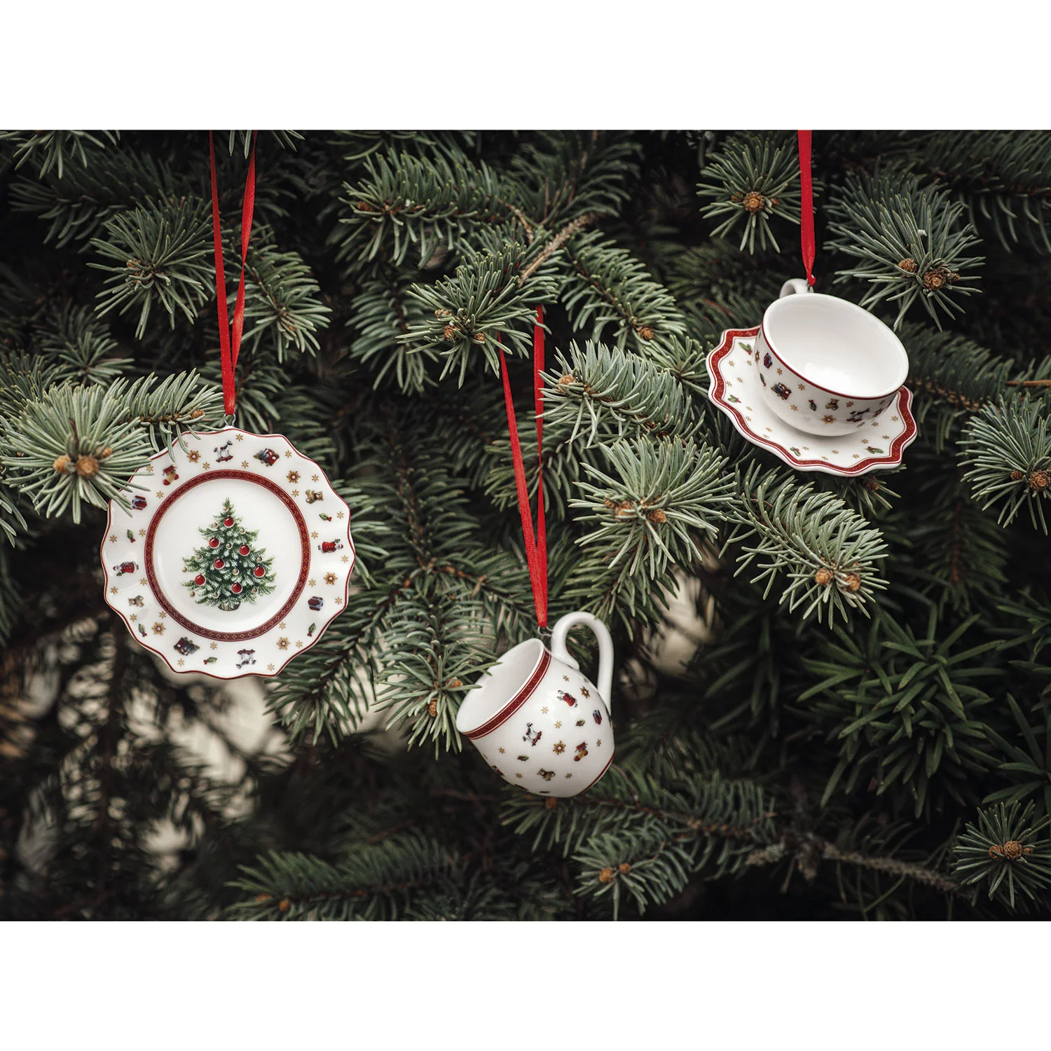Toy's Delight Decoration Набор украшений "Посуда" 6.3 см, 3 предмета