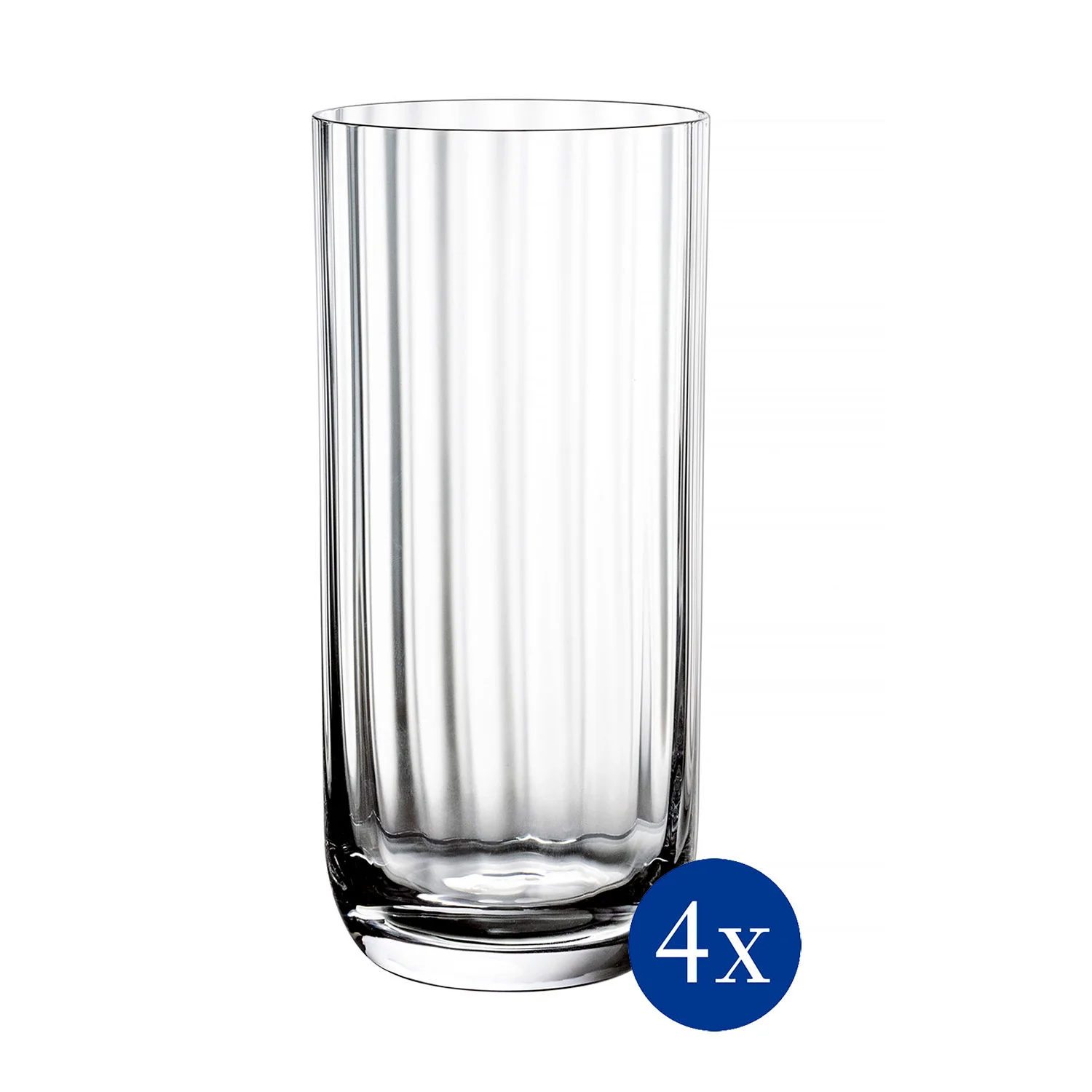 Rose Garden Glass Набор высоких стаканов 450 мл, 4 шт.