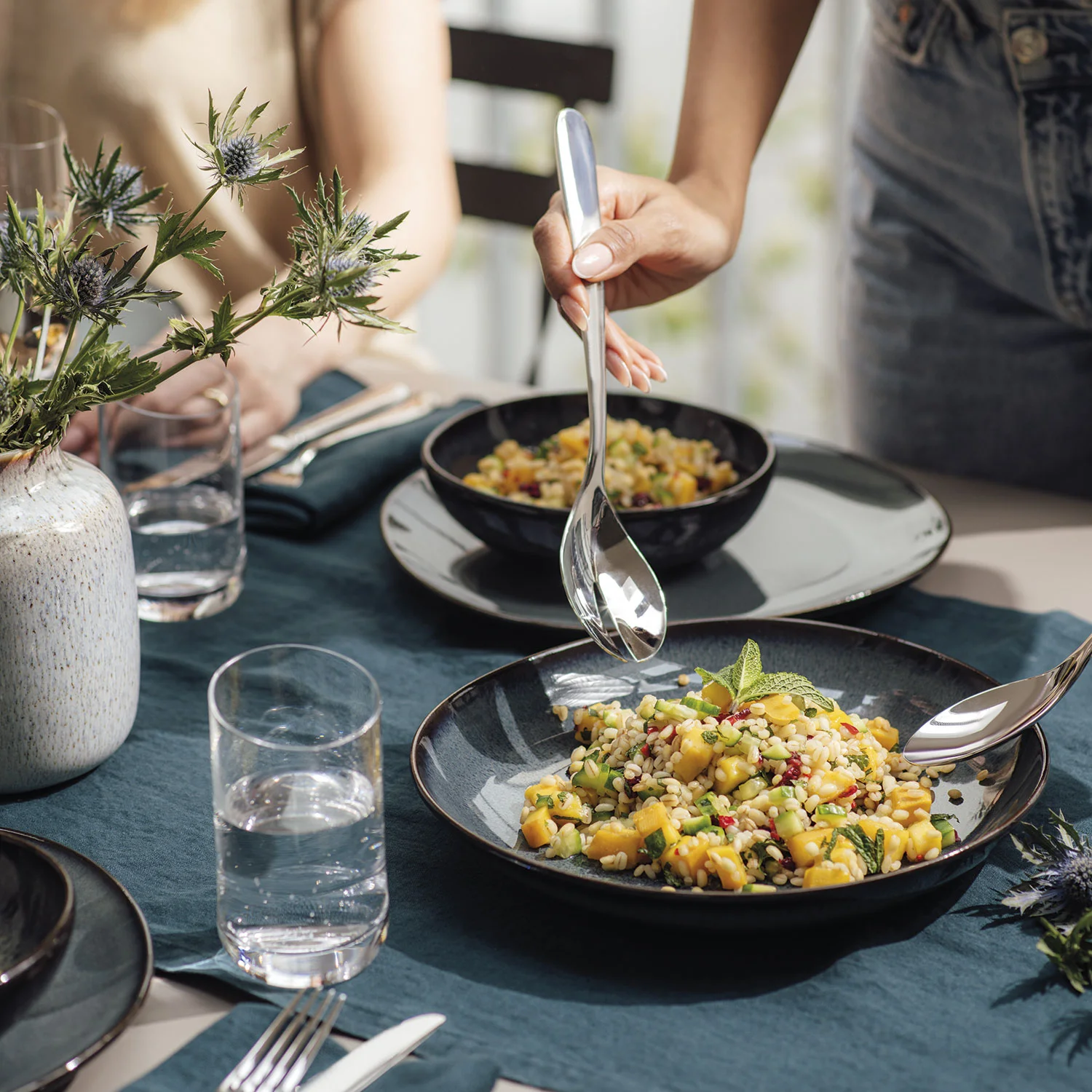 Lave Gris Плоская тарелка 28 см