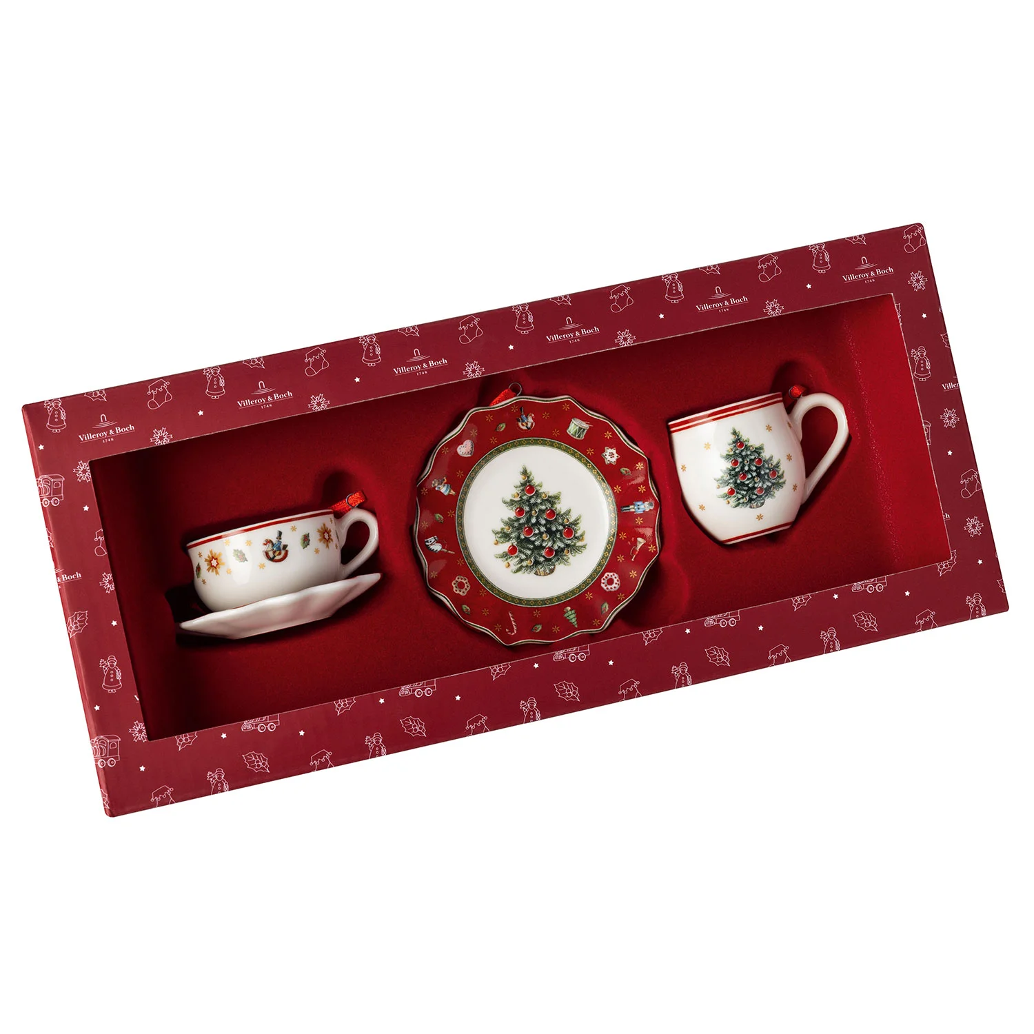 Toy's Delight Decoration Набор украшений "Посуда" 7 см, 3 предмета