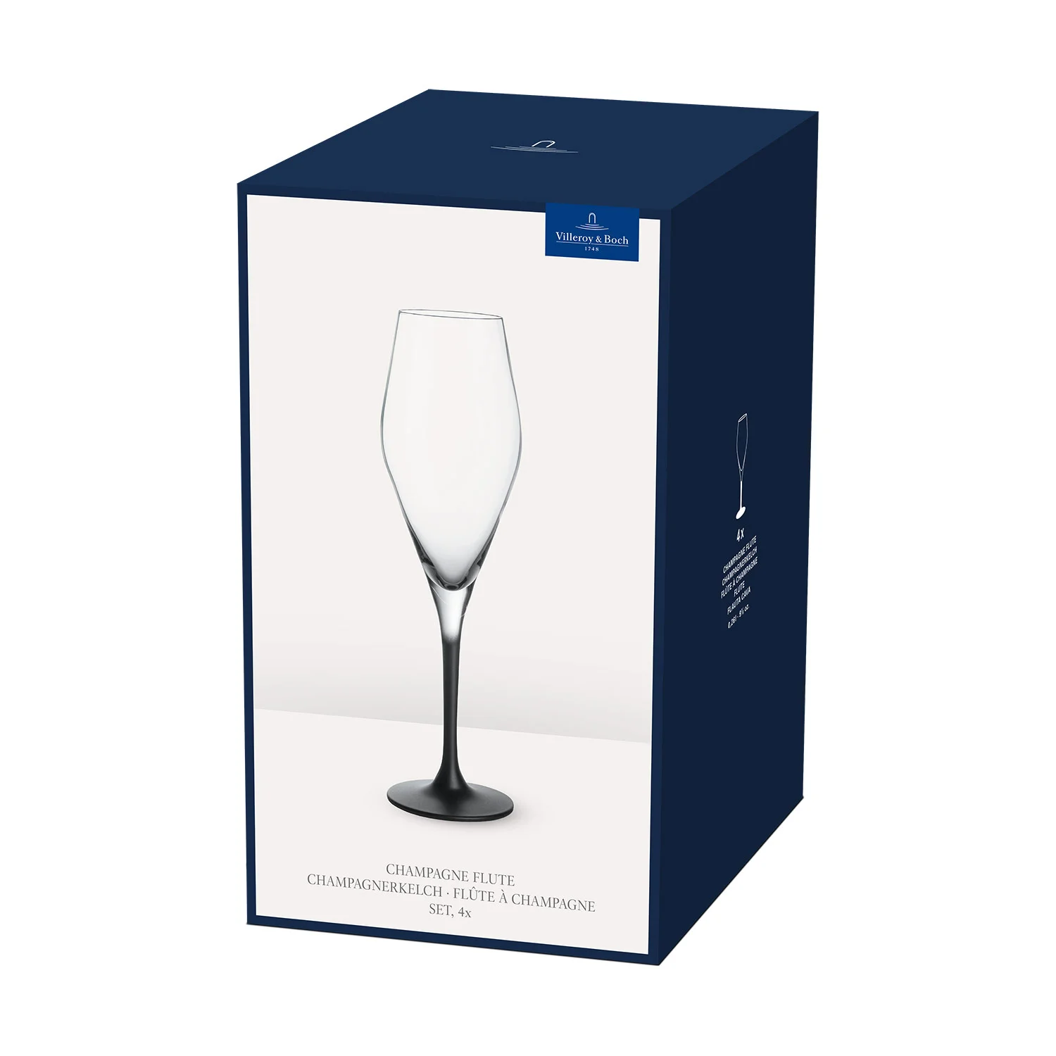 Manufacture Rock Glass Набор бокалов для шампанского 260 мл, 4 шт.