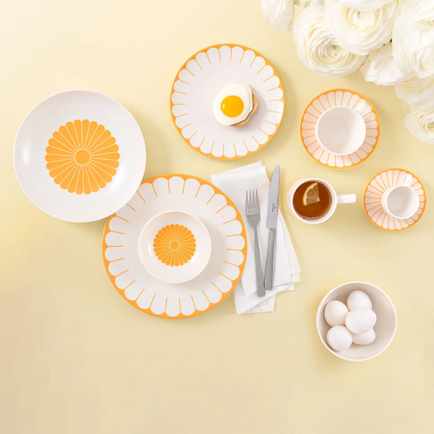Fleur Soleil Плоская тарелка 27 см