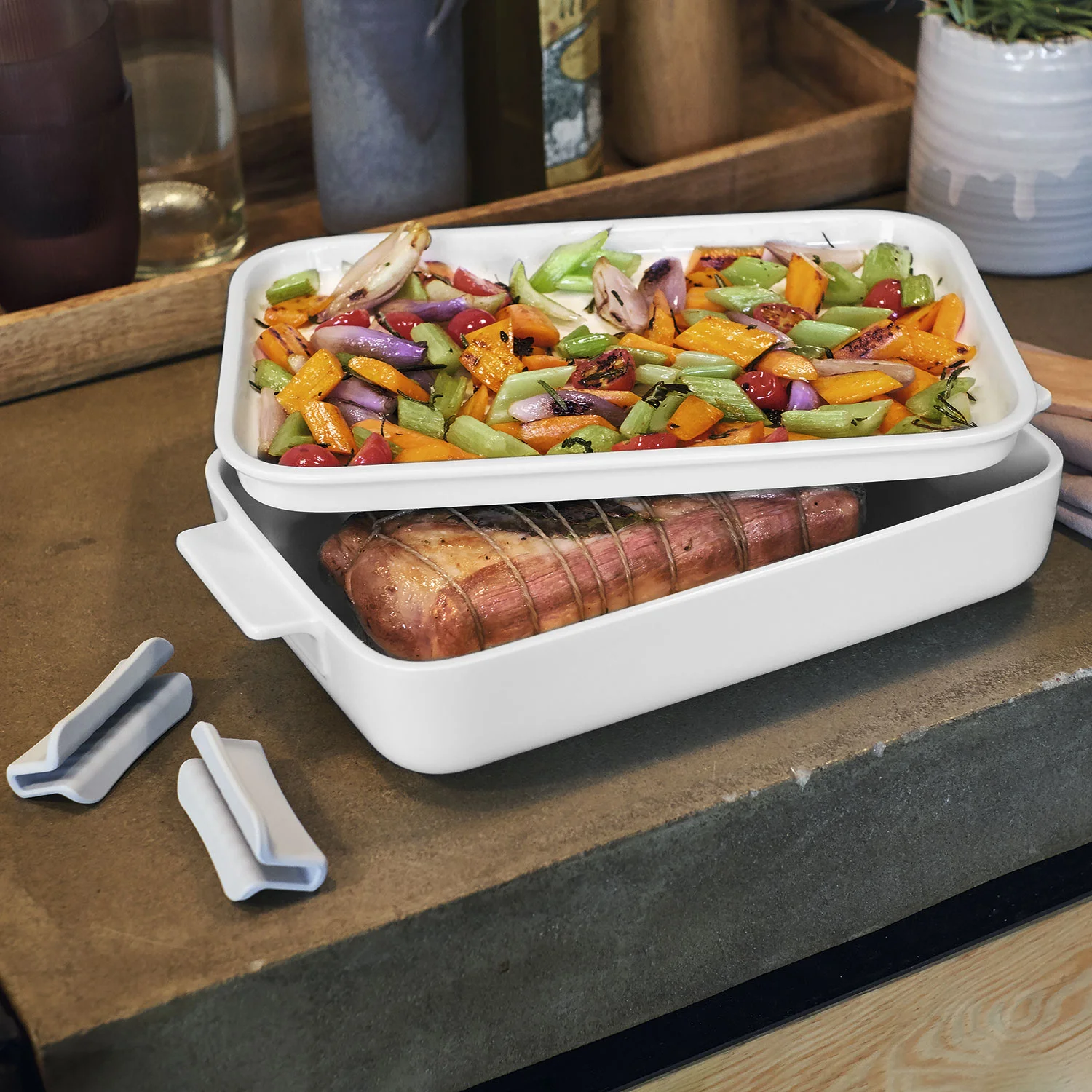 Clever Cooking Прямоугольное блюдо для запекания 30 см