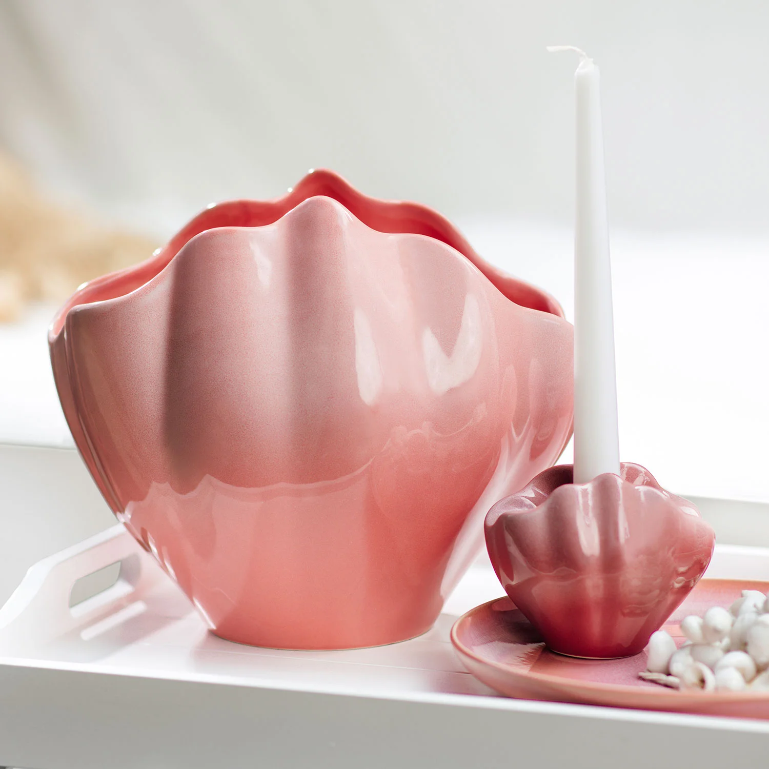 Perlemor Home Ваза-ракушка 23 см