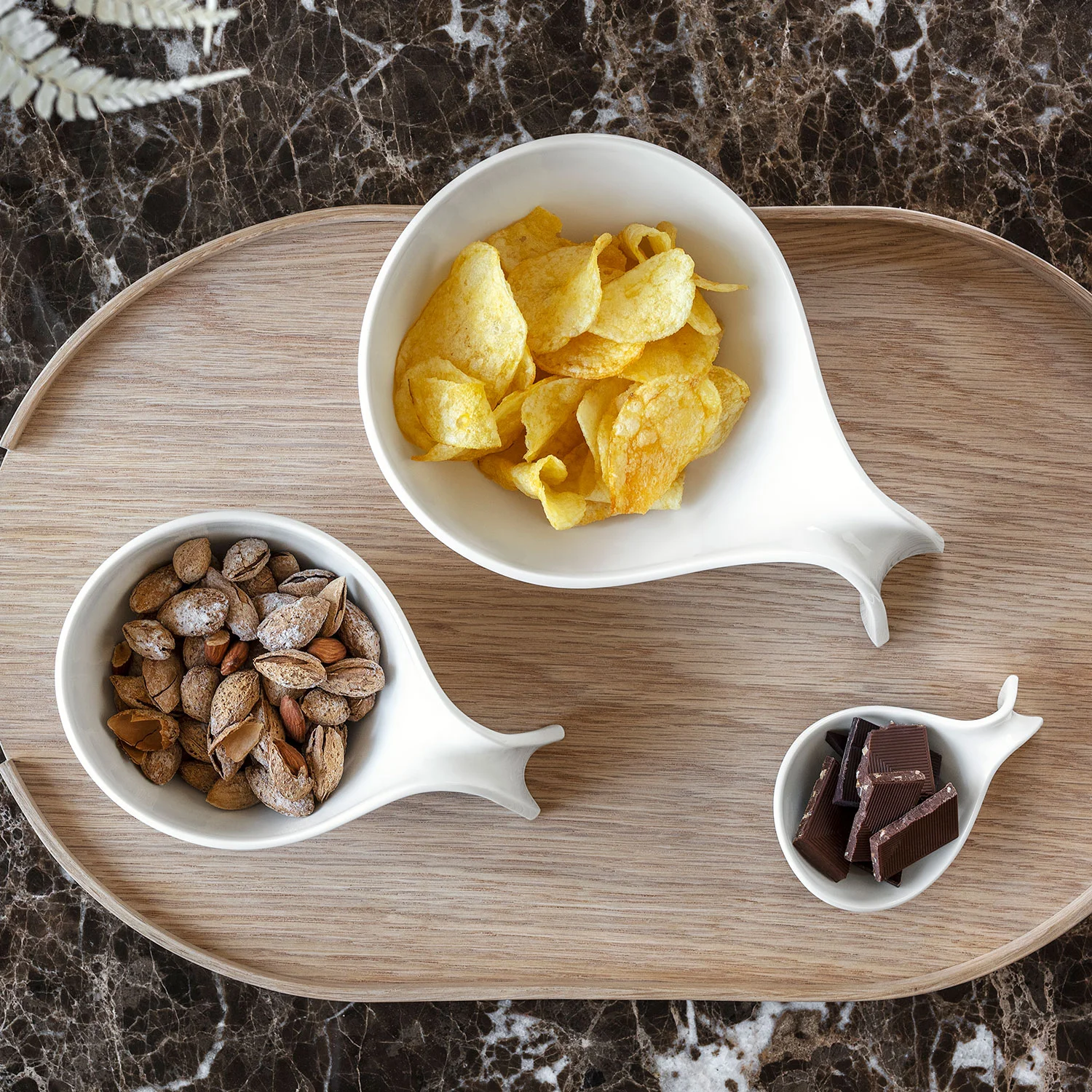 Flow Индивидуальный салатник с ручкой 30 мл