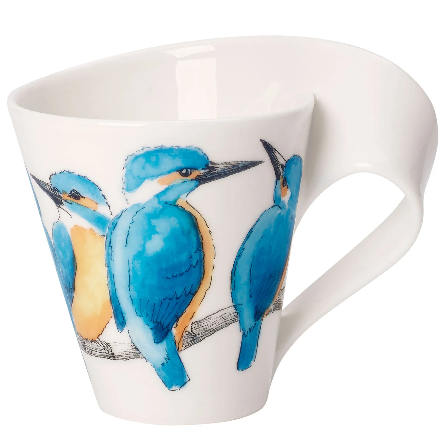 NewWave Caffe Animals Кружка "Зимородок" 300 мл