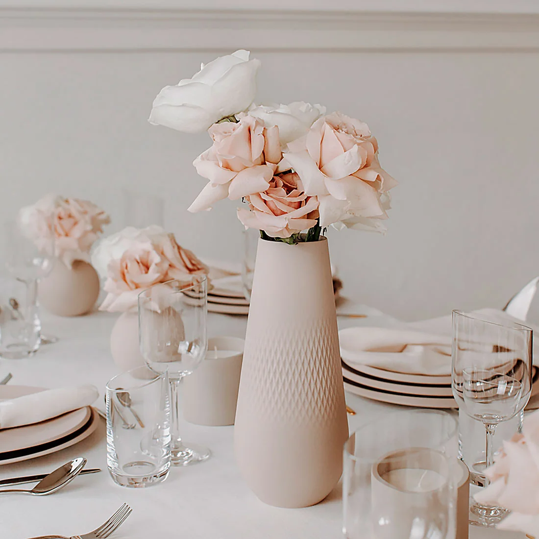 Manufacture Collier beige Ваза 26 см