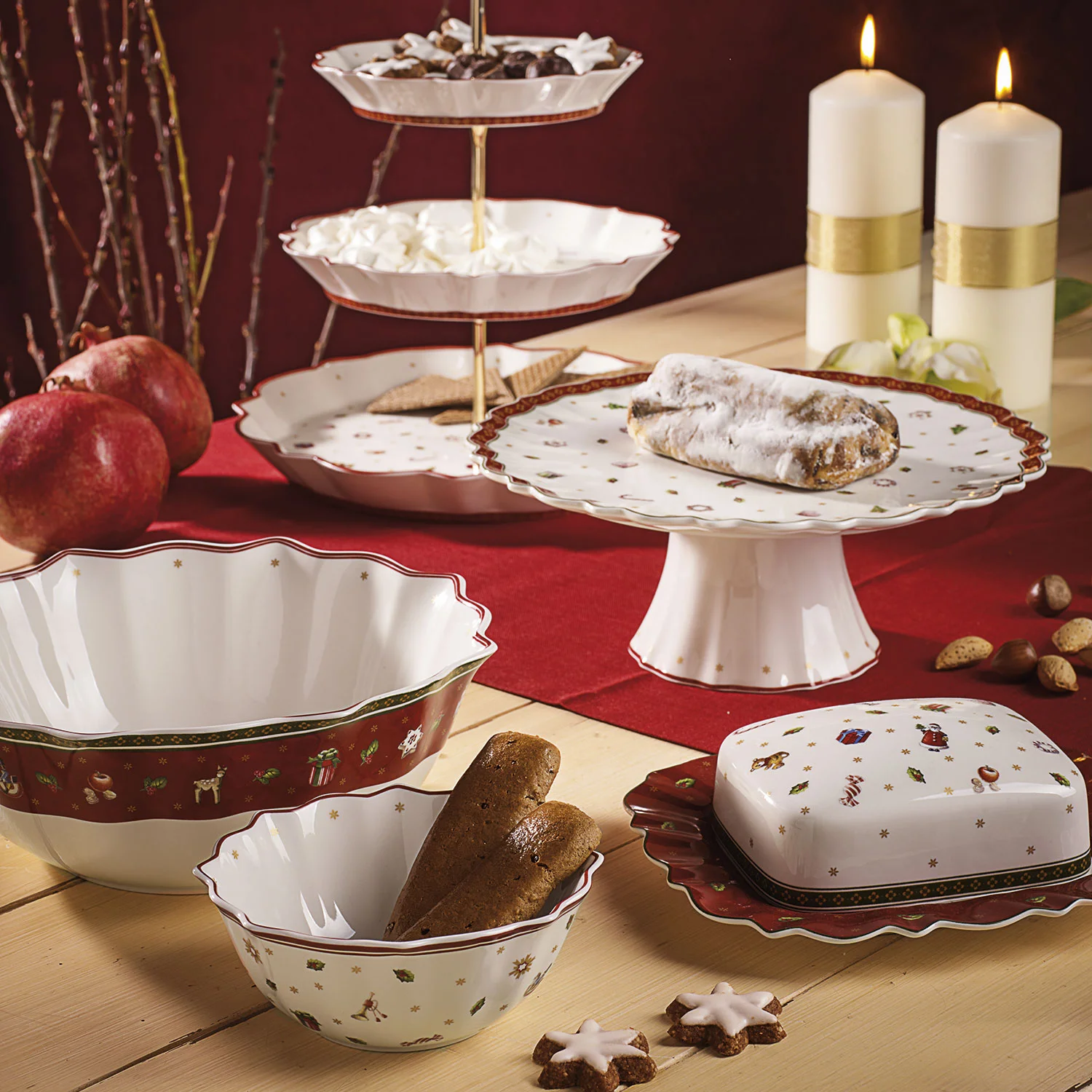 Toy's Delight Блюдо для торта на ножке 21 см