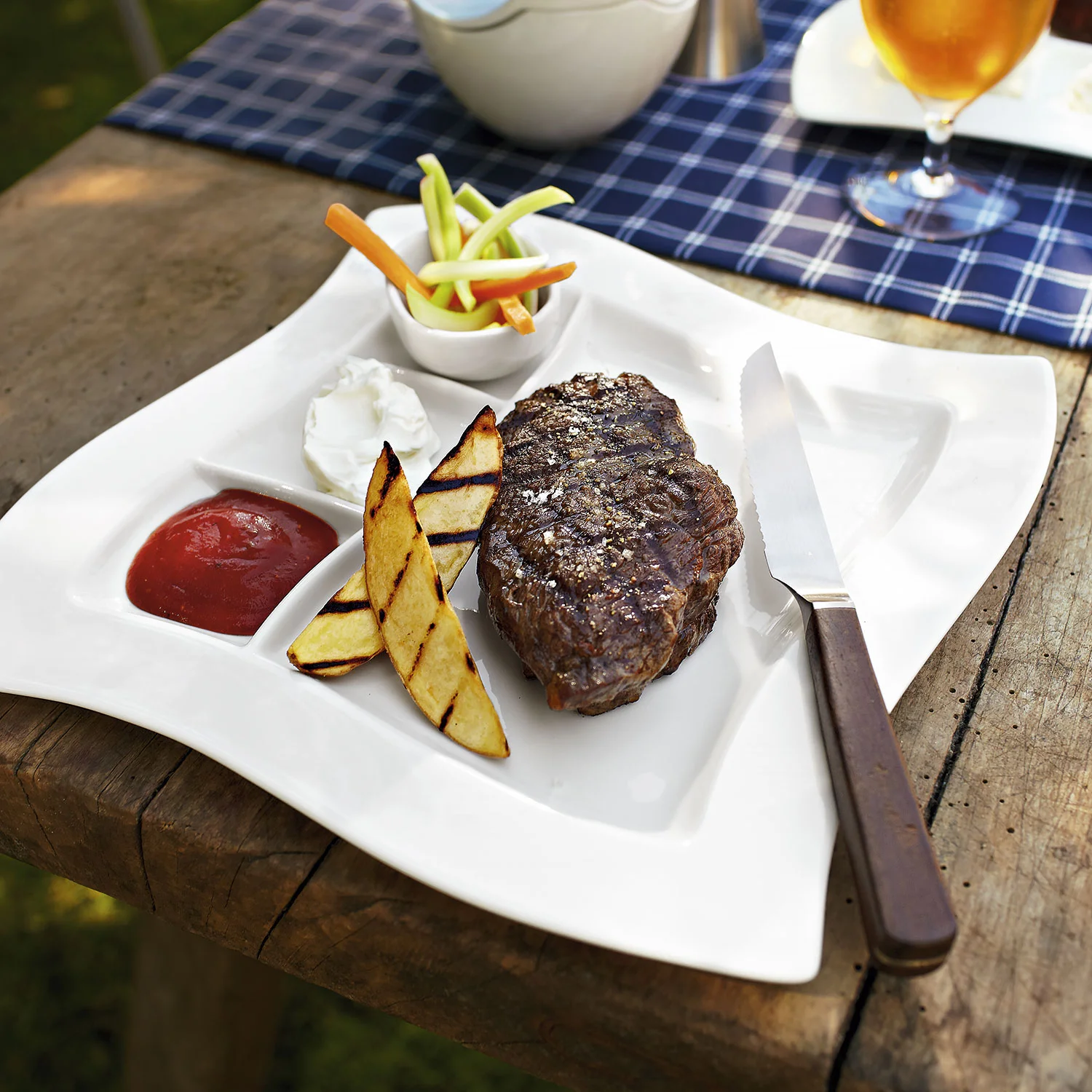 Texas Набор ножей пиццы/стейка 23.5 см, 6 шт