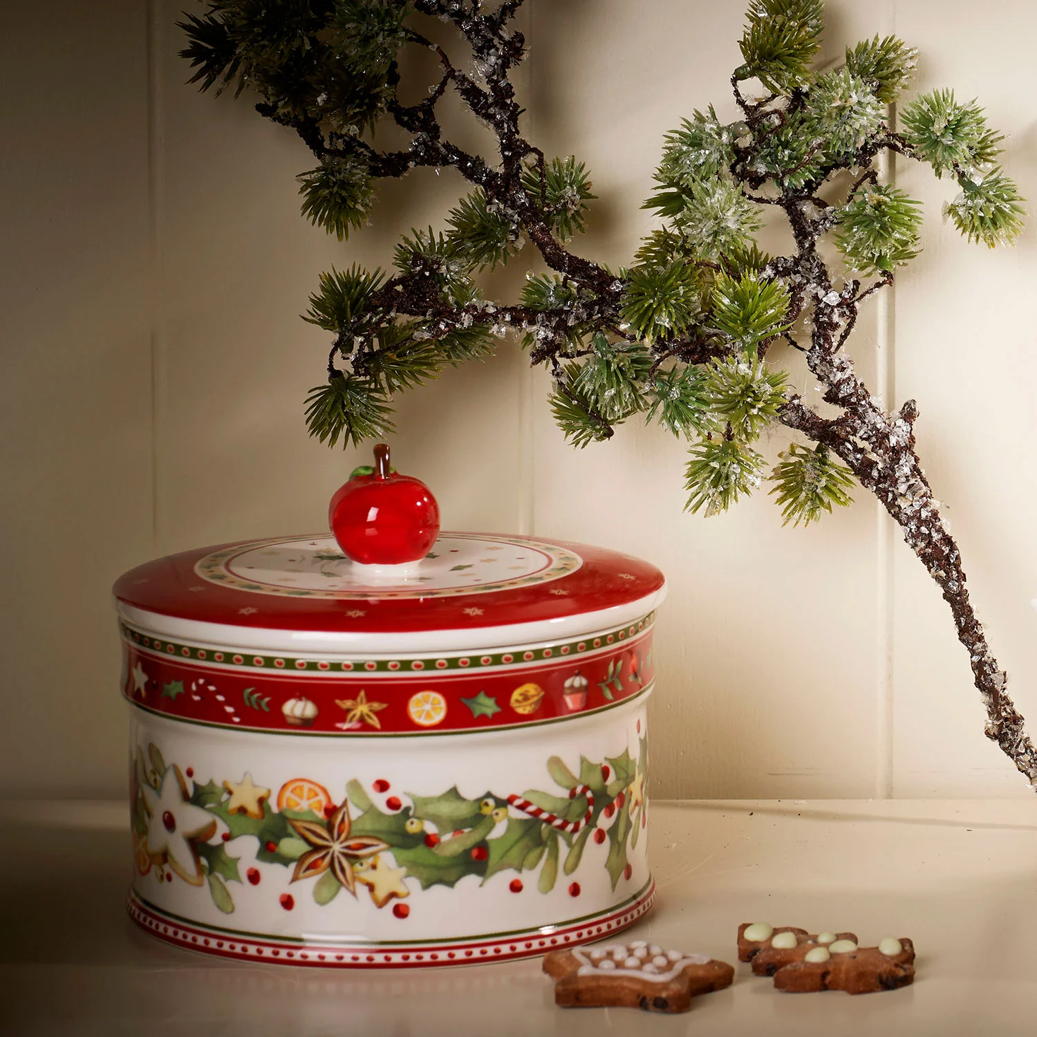 Winter Bakery Delight Банка для печенья средняя 13 см