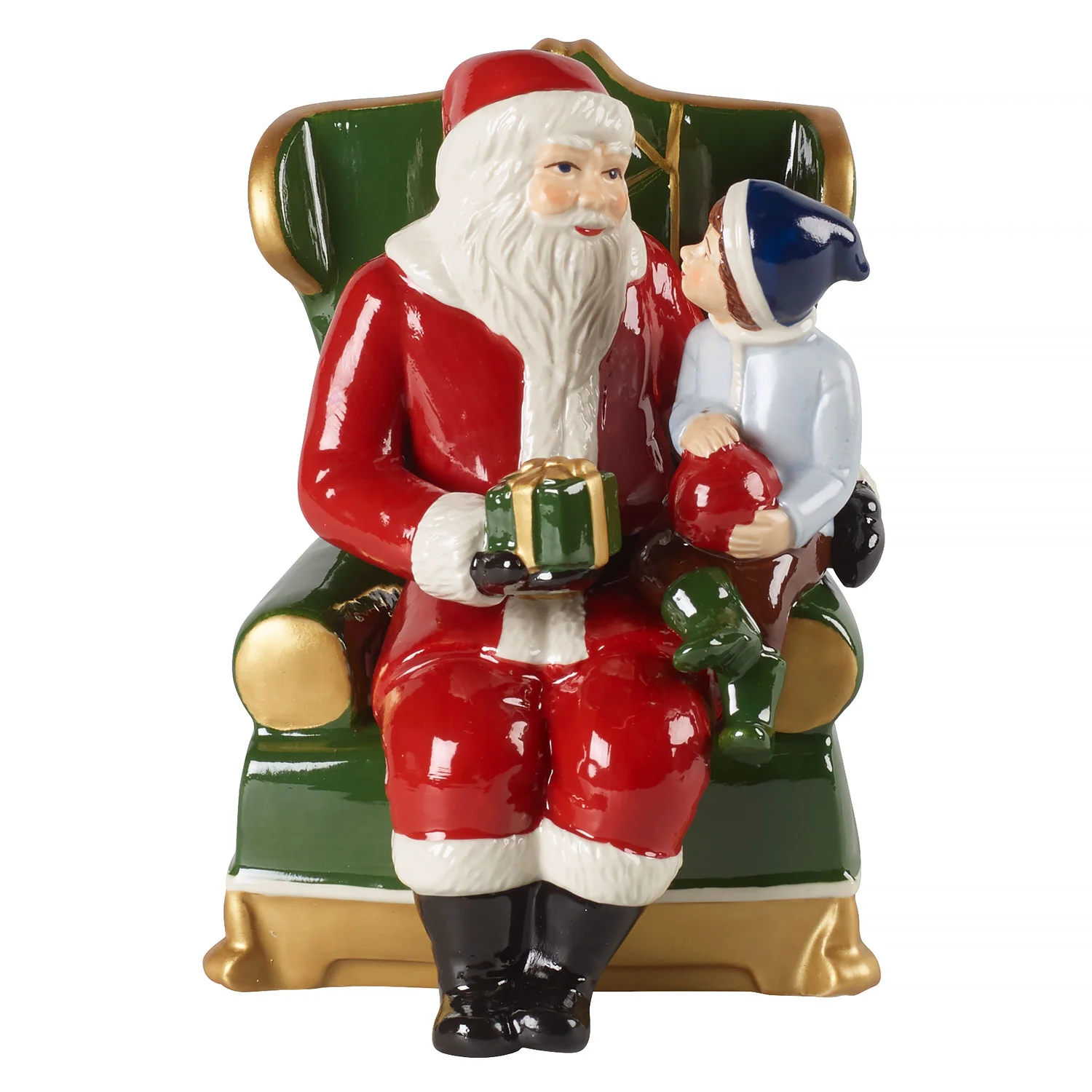 Christmas Toy's Фигурка "Дед Мороз на кресле" 15 см