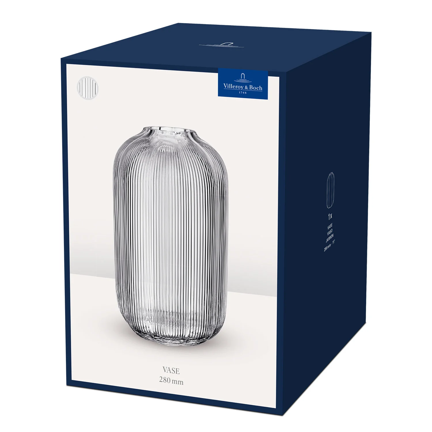 Fleur Glass Ваза 28 см