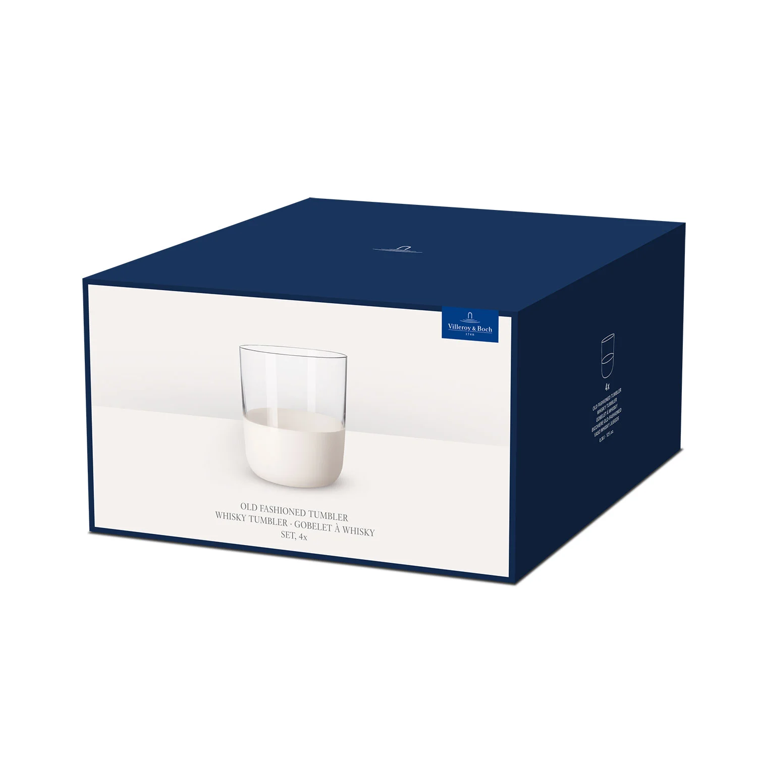Manufacture Rock Glass Набор низких стаканов 250 мл, 4 шт