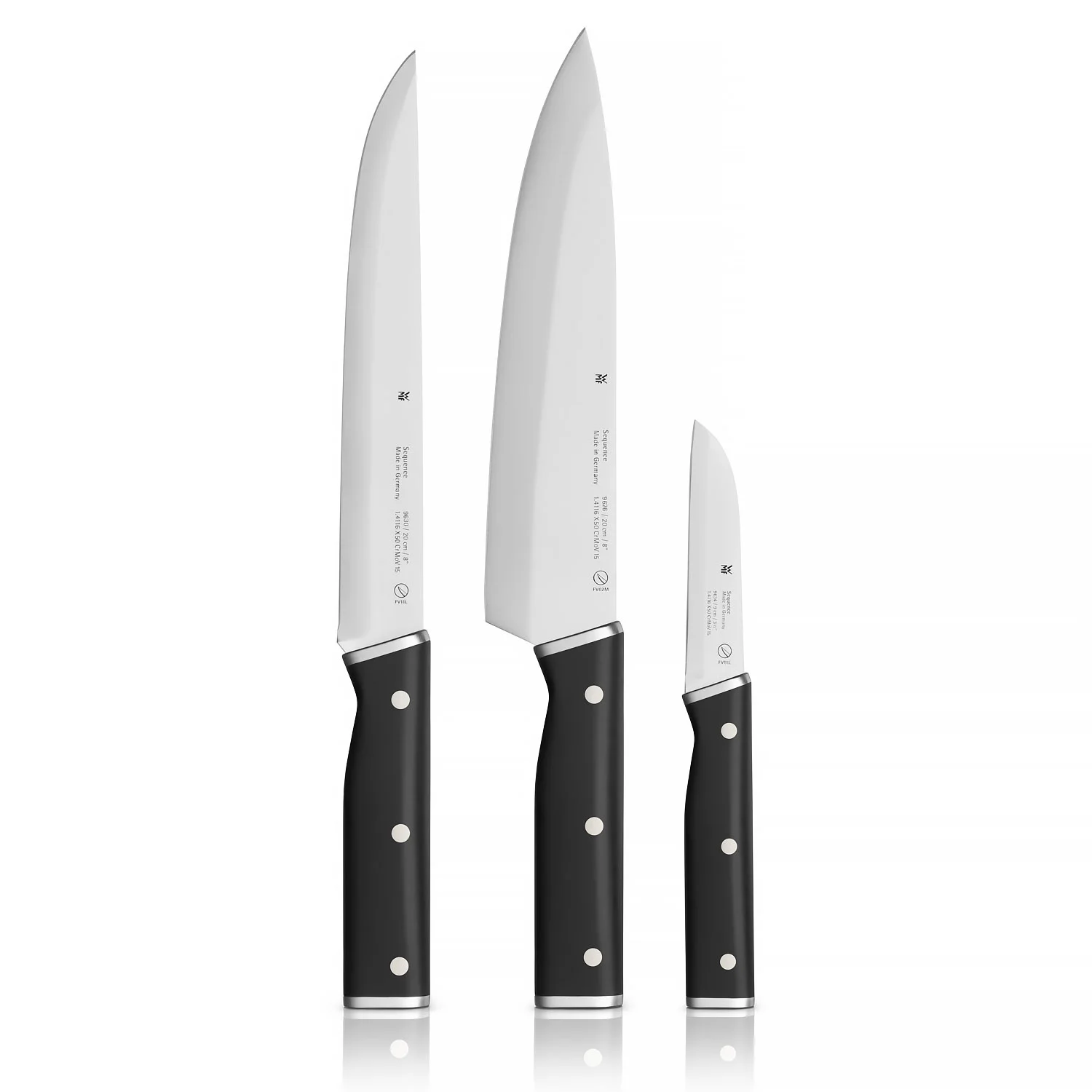 Набор ножей WMF Sequence, 3 предмета