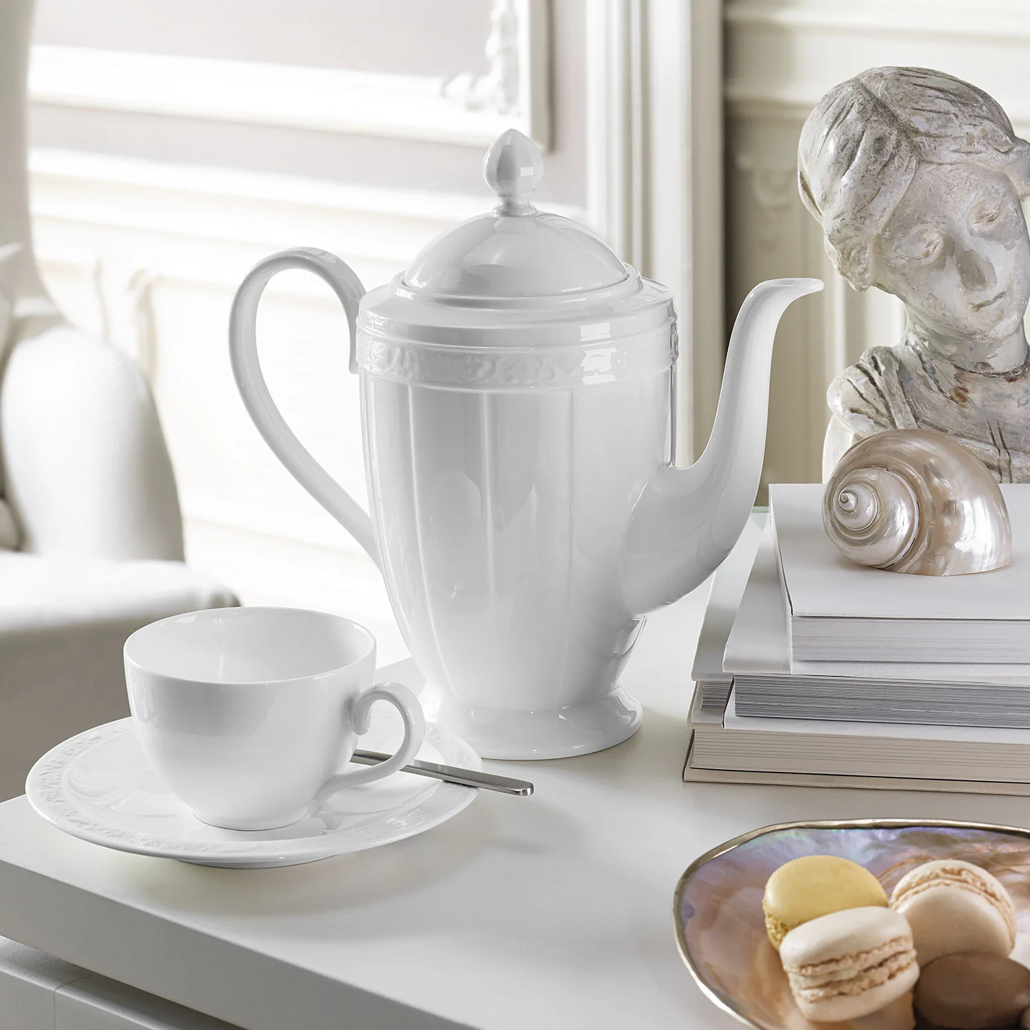 White Pearl Кофейник на 6 персон, 1.35 л