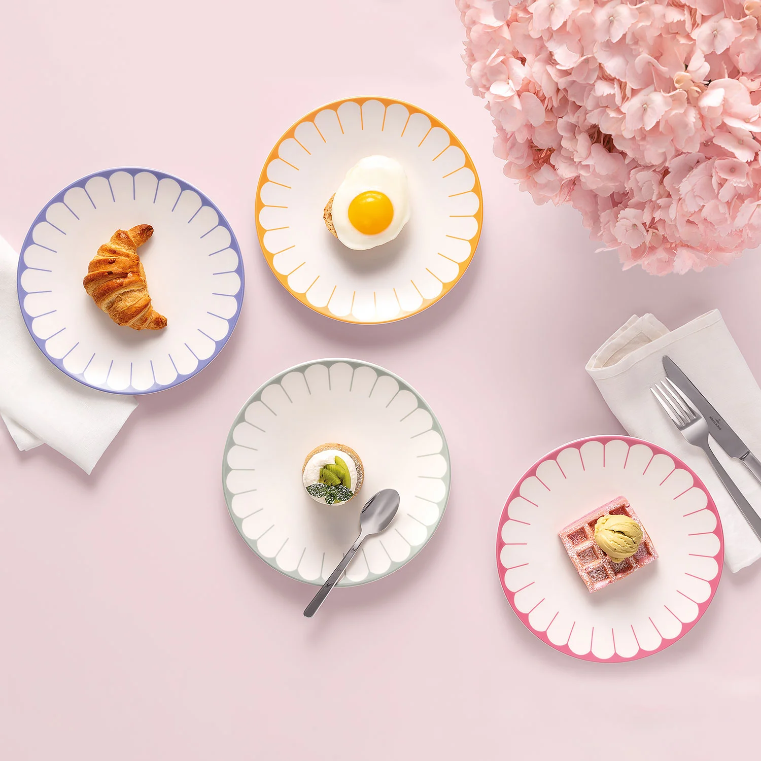 Fleur Soleil Салатная тарелка 21 см