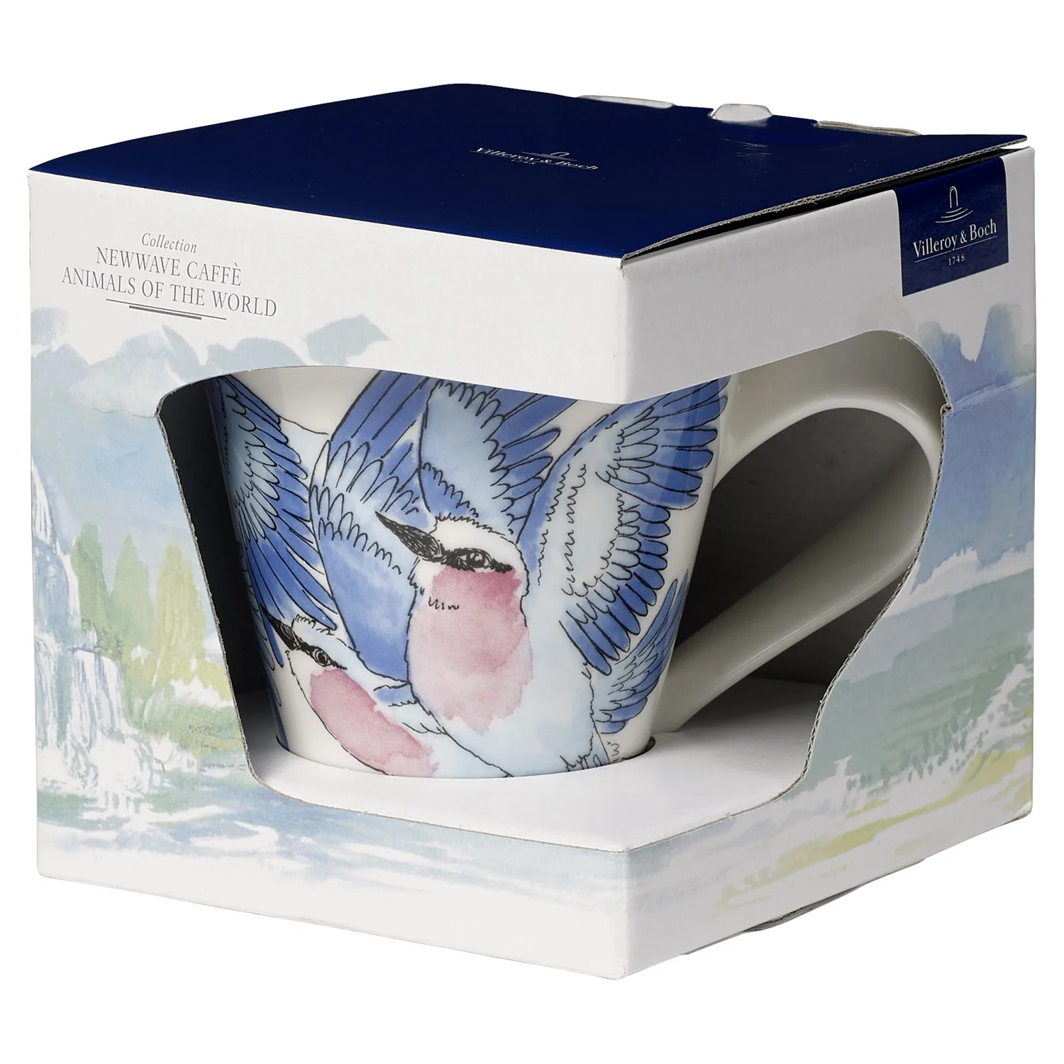 NewWave Caffe Animals Кружка "Cизоворонка" 300 мл