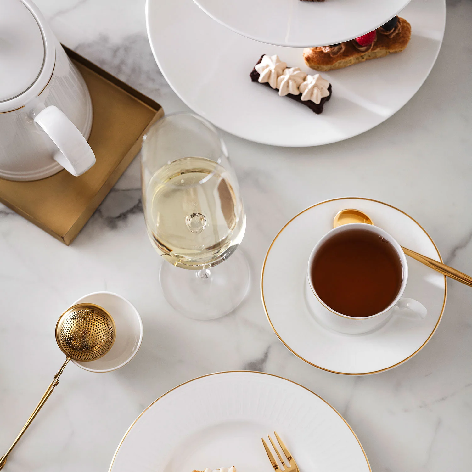 MetroChic Glass Набор бокалов для шампанского 120 мл, 2 шт