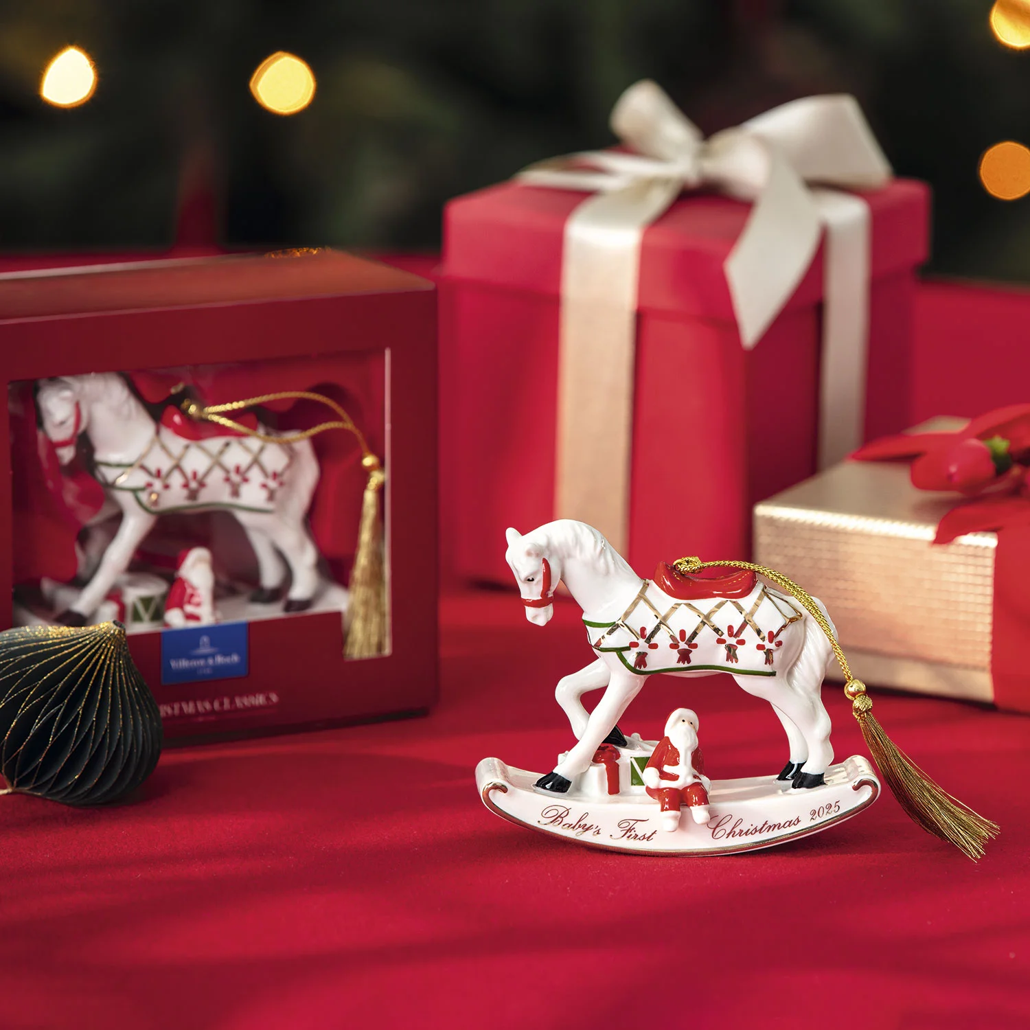 Christmas Classics 2025 Украшение "Лошадка" 11 см