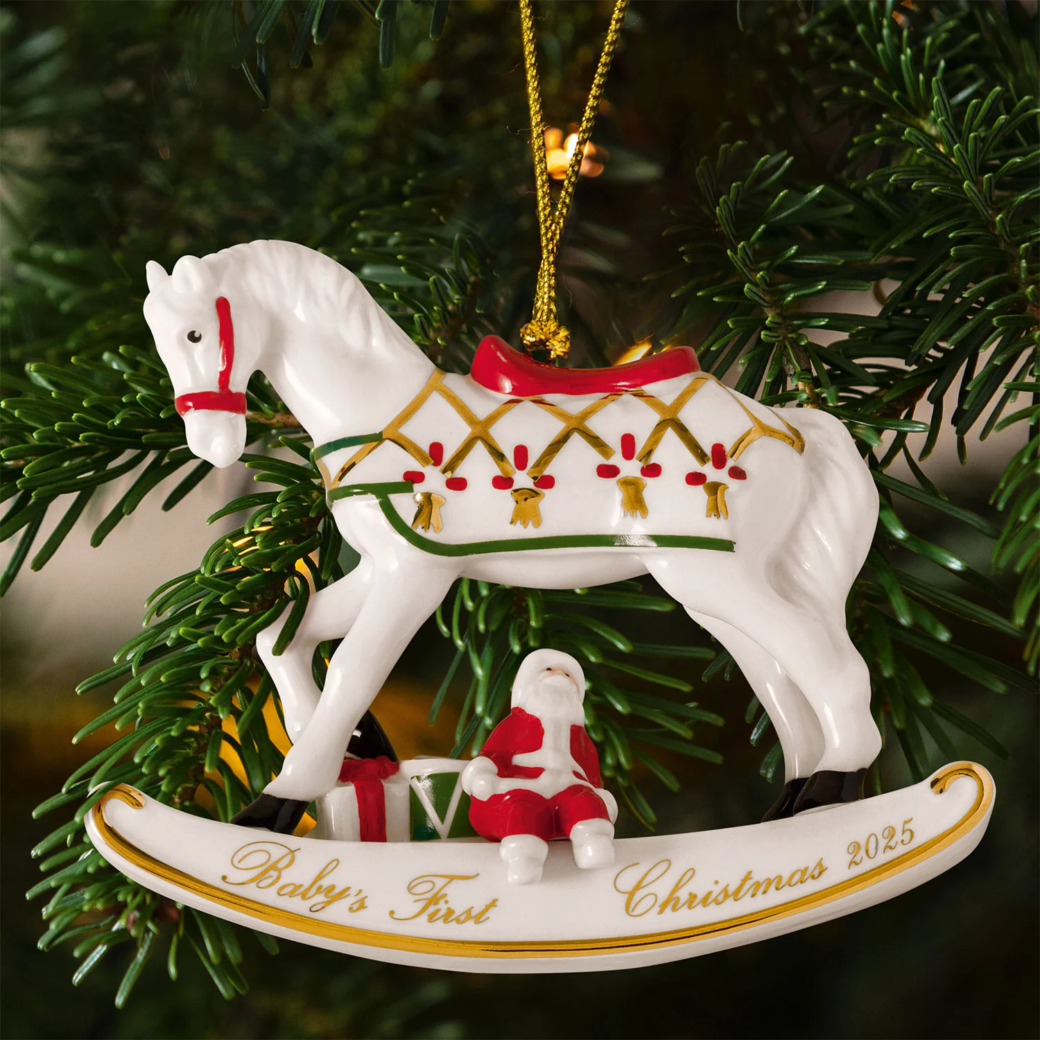 Christmas Classics 2025 Украшение "Лошадка" 11 см