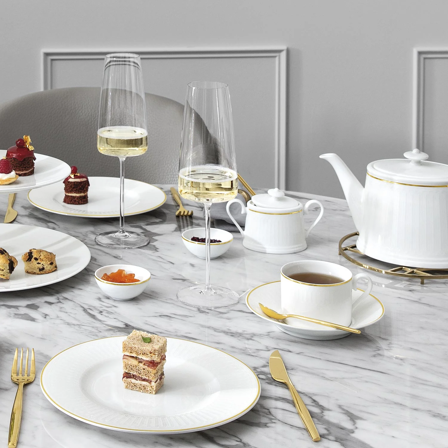 Chateau Septfontaines Блюдце для чайных чашек 16 см