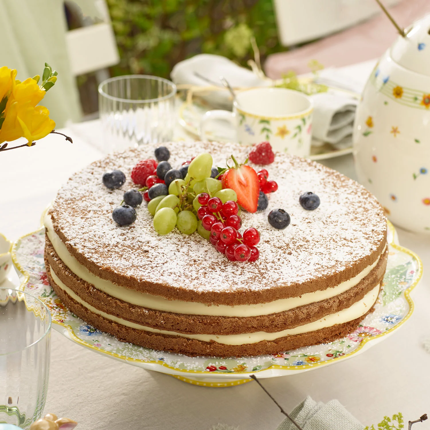 Spring Awakening Блюдо для торта на ножке 33 см